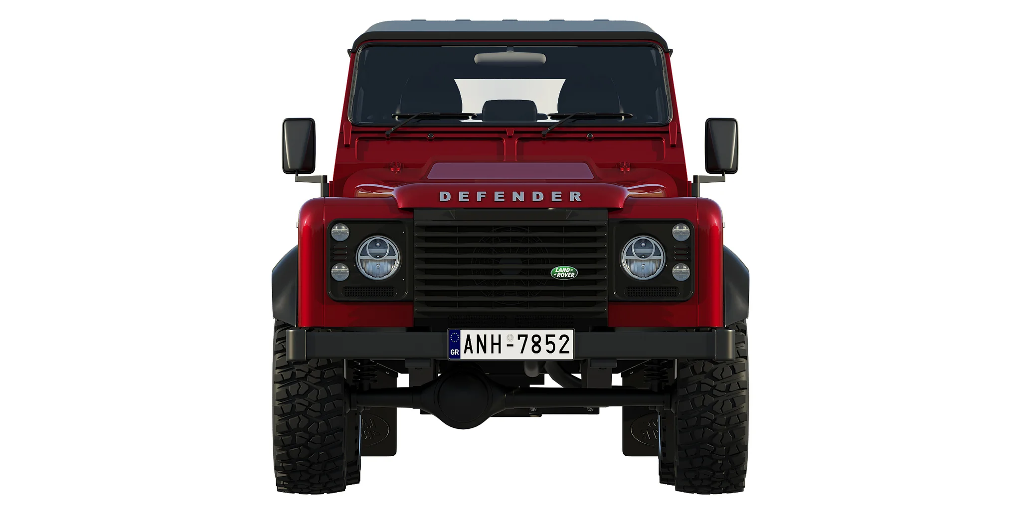 Land Rover Defender Works V8, 3D model preview 24