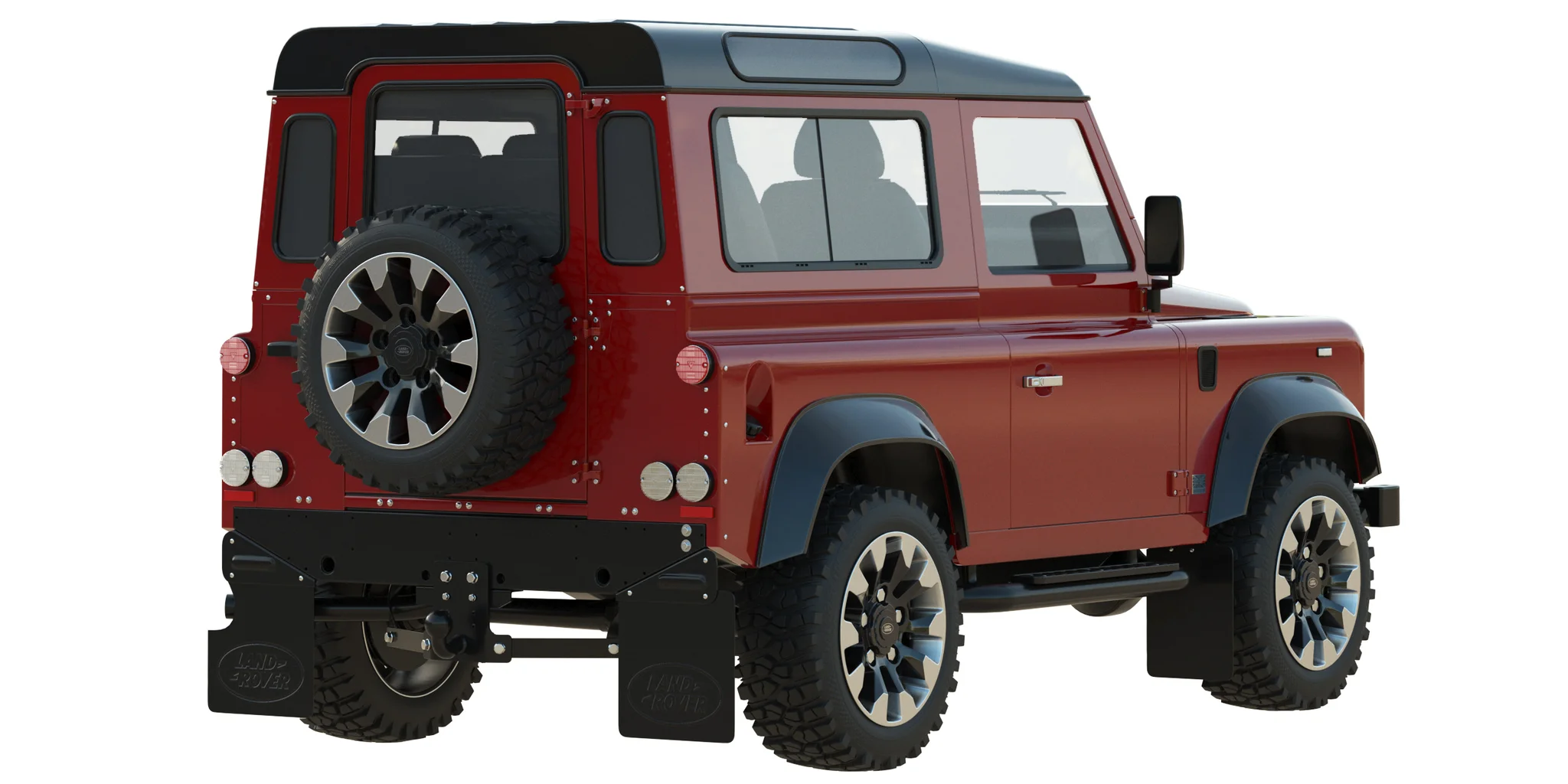 Land Rover Defender Works V8, 3D model preview 31