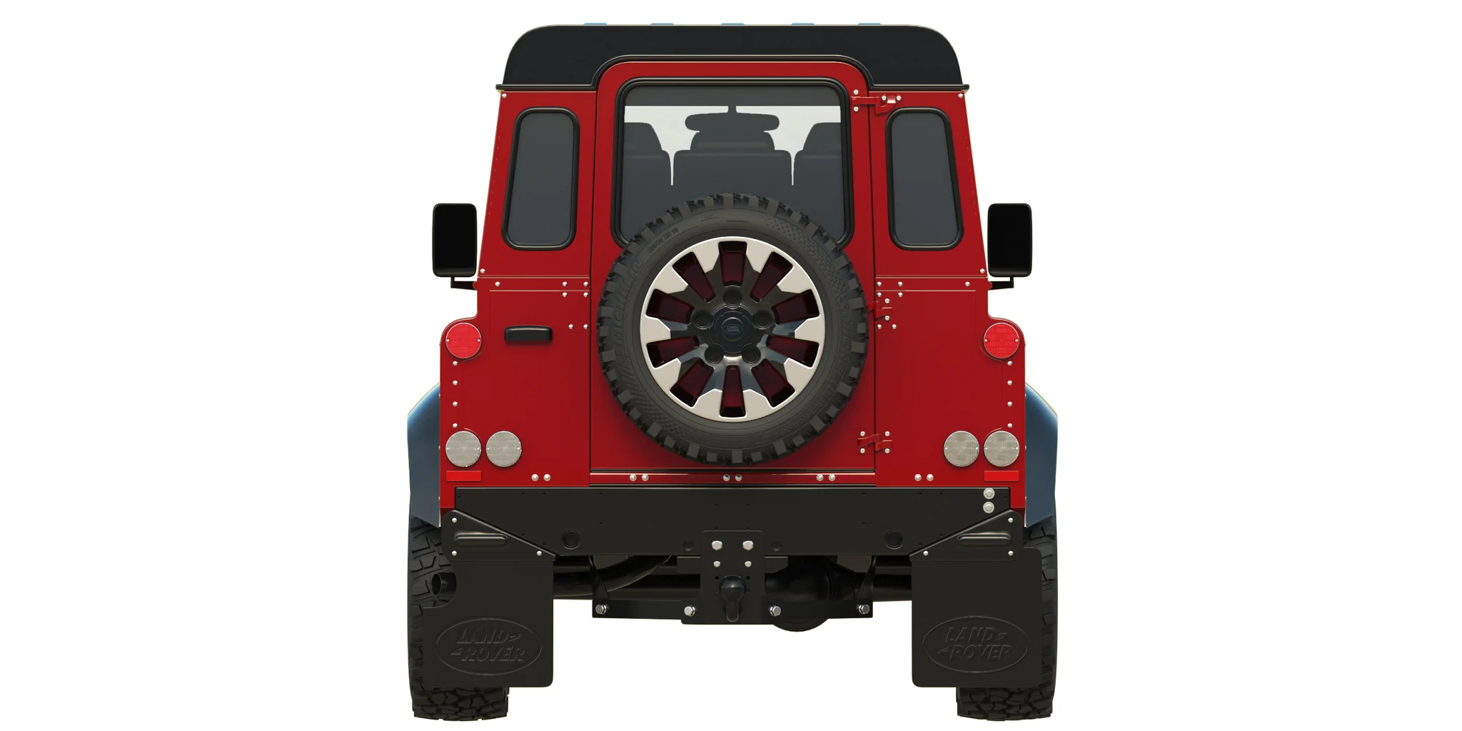 Land Rover Defender Works V8, 3D model preview 32