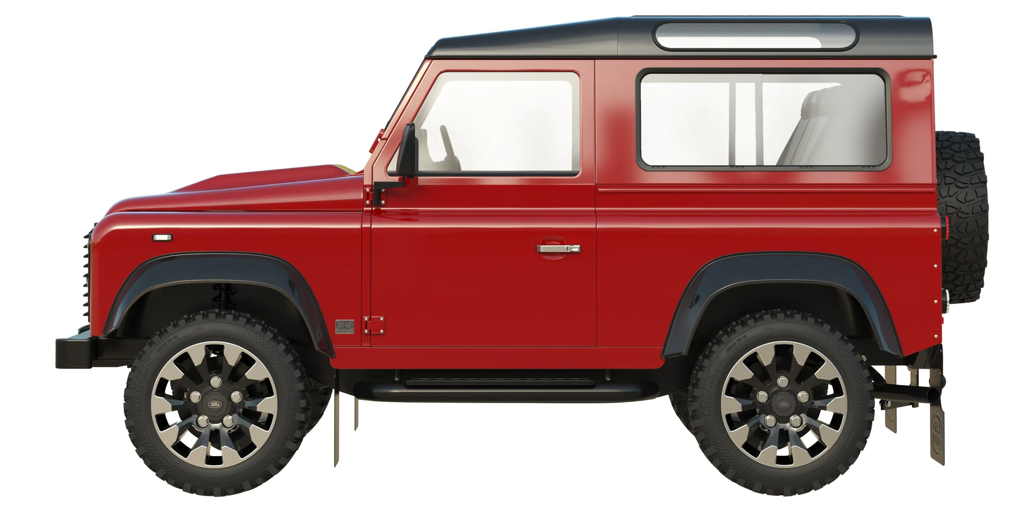 Land Rover Defender Works V8, 3D model preview 39