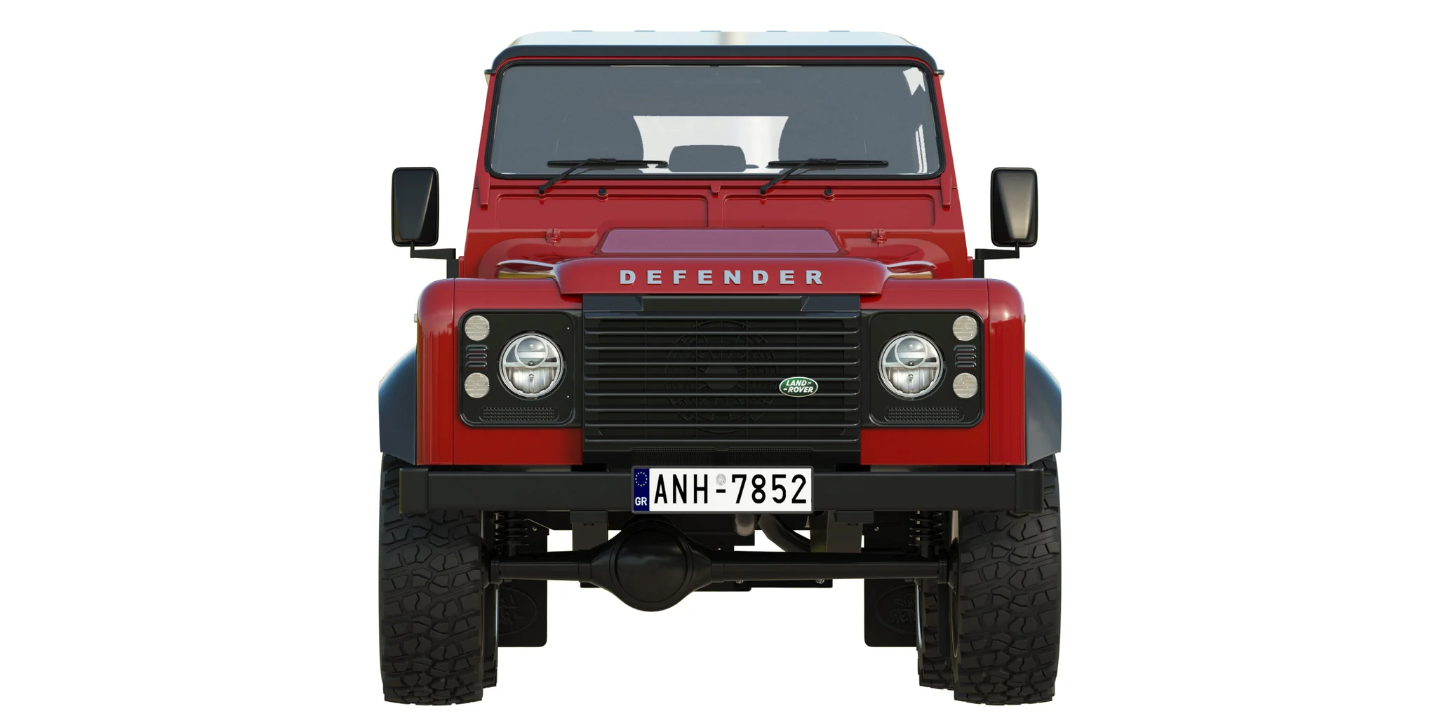 Land Rover Defender Works V8, 3D model preview 42