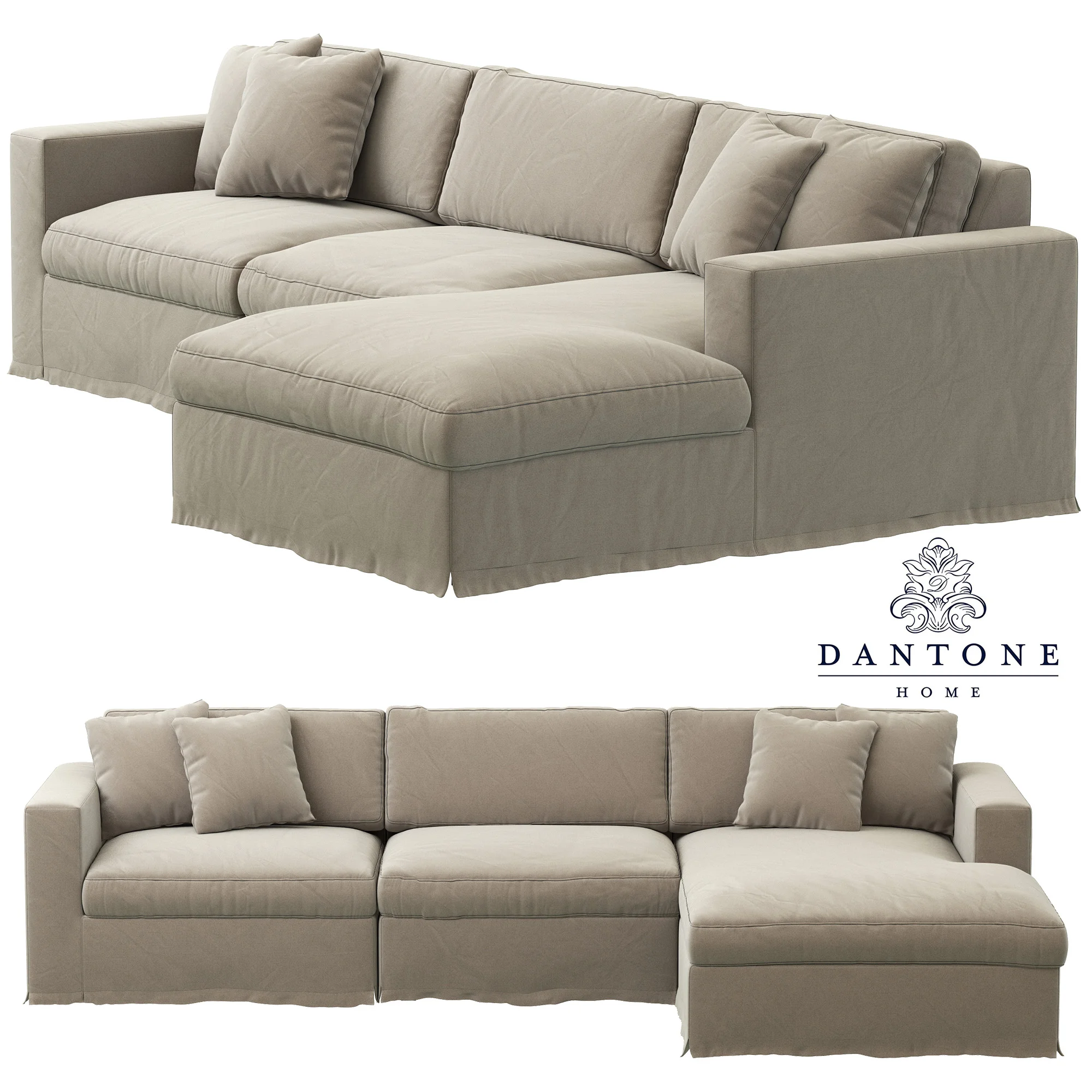 Dantone Home Gilbert — 3D model preview 1
