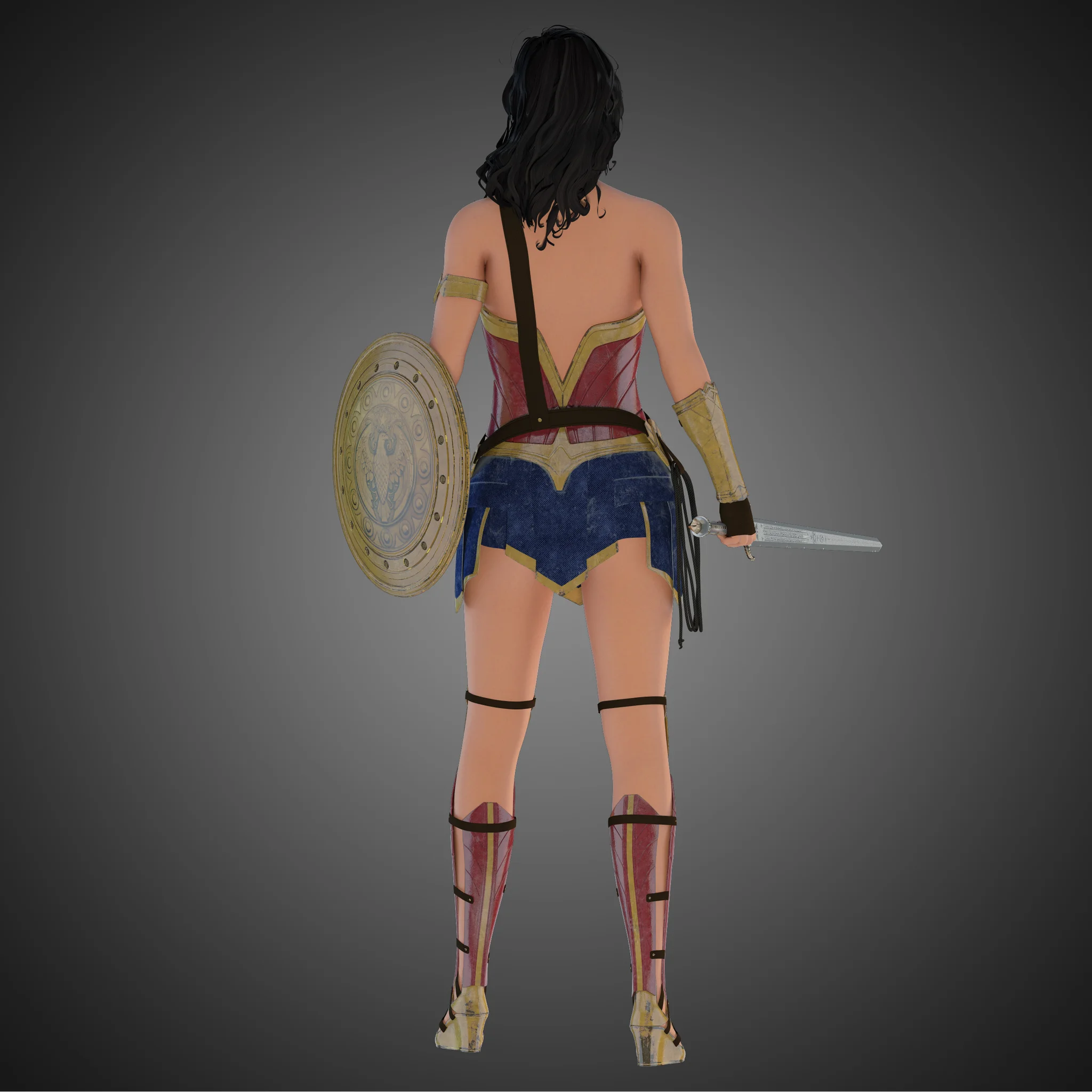 Wonder Woman — 3D model preview 1