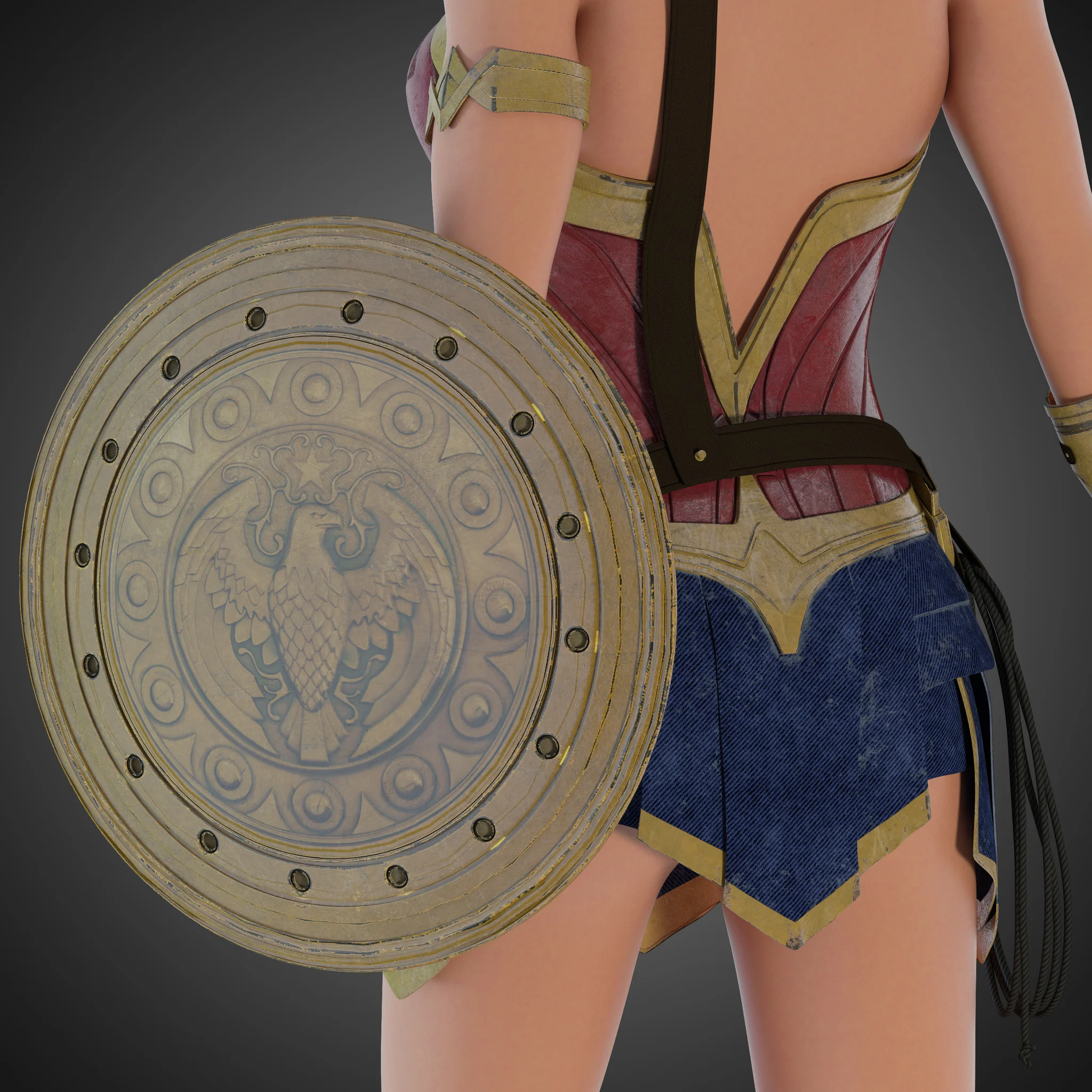 Wonder Woman — 3D model preview 4