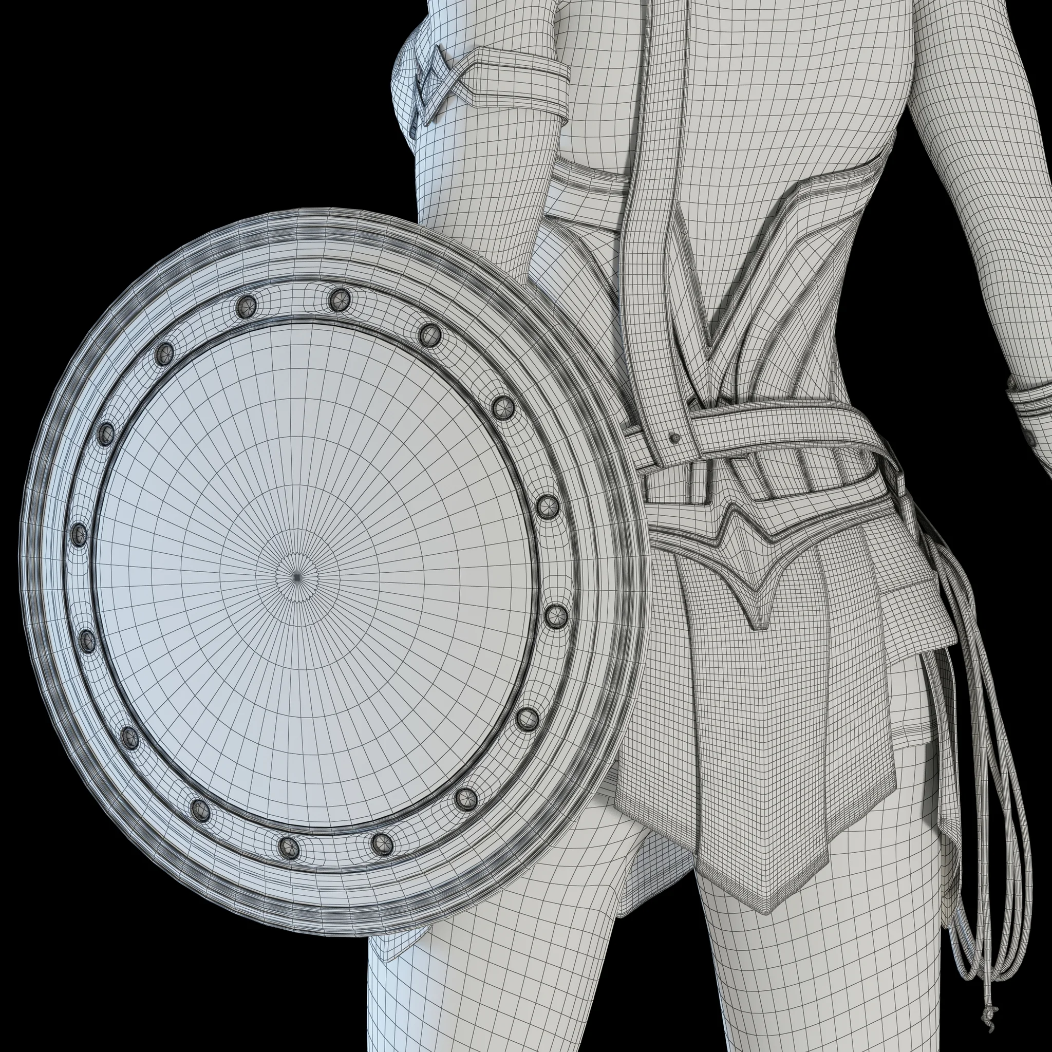 Wonder Woman — 3D model preview 5