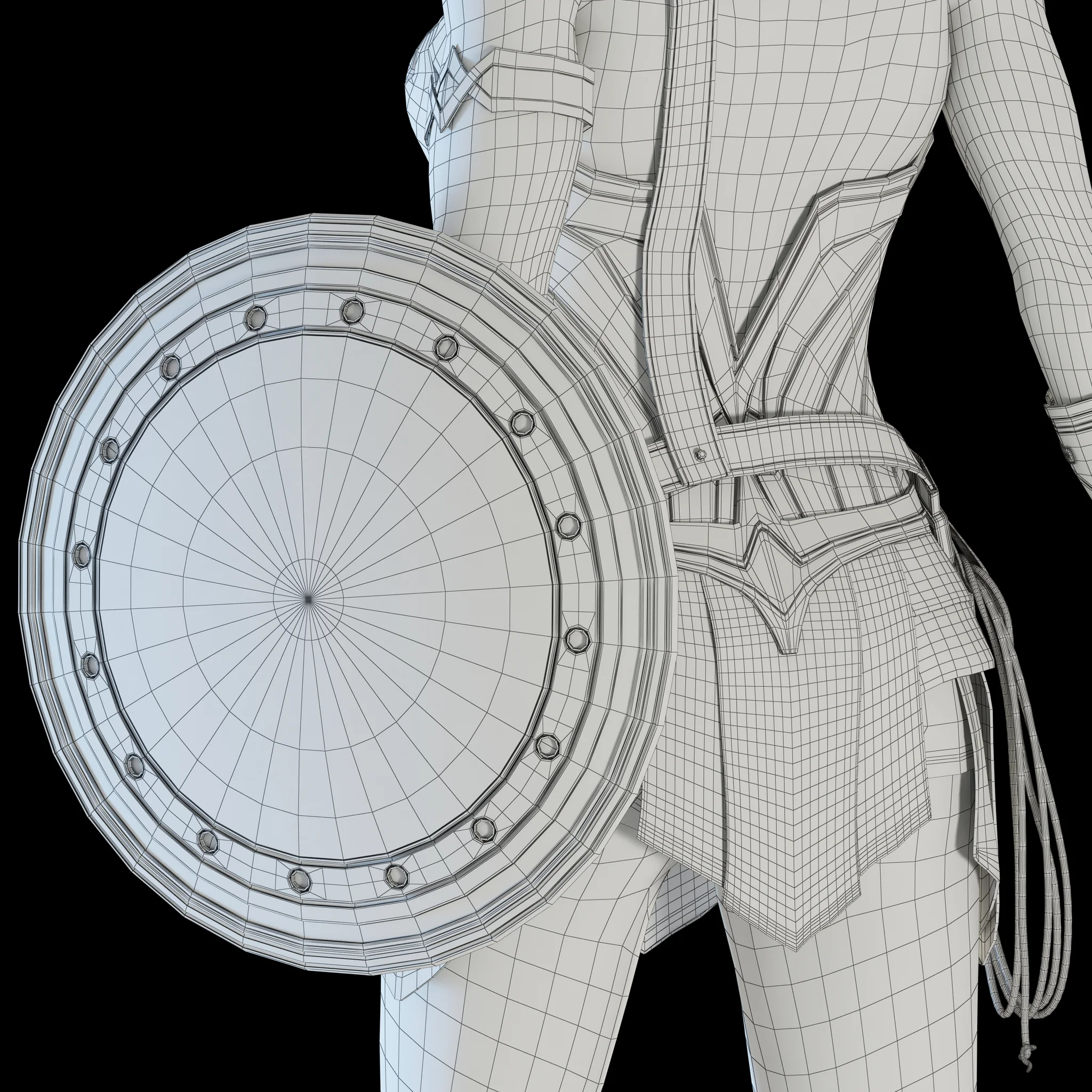 Wonder Woman — 3D model preview 6
