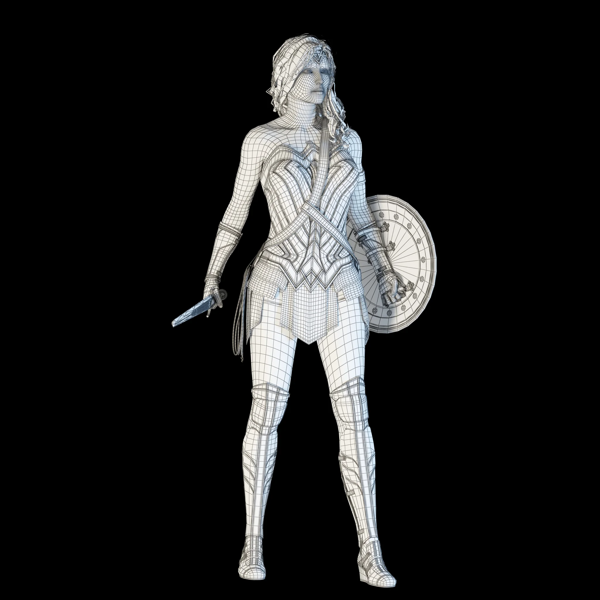 Wonder Woman — 3D model preview 14
