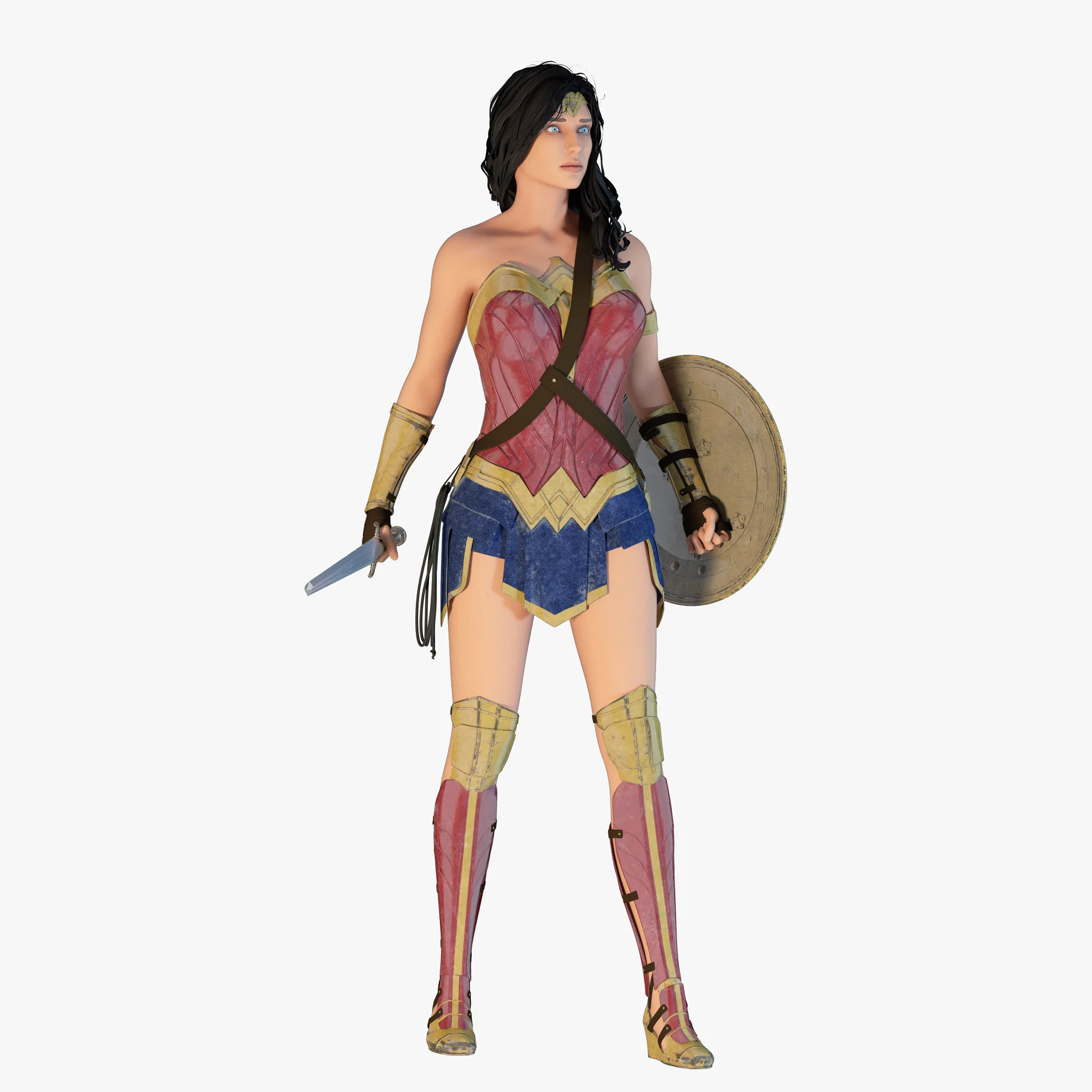 Wonder Woman — 3D model preview 15