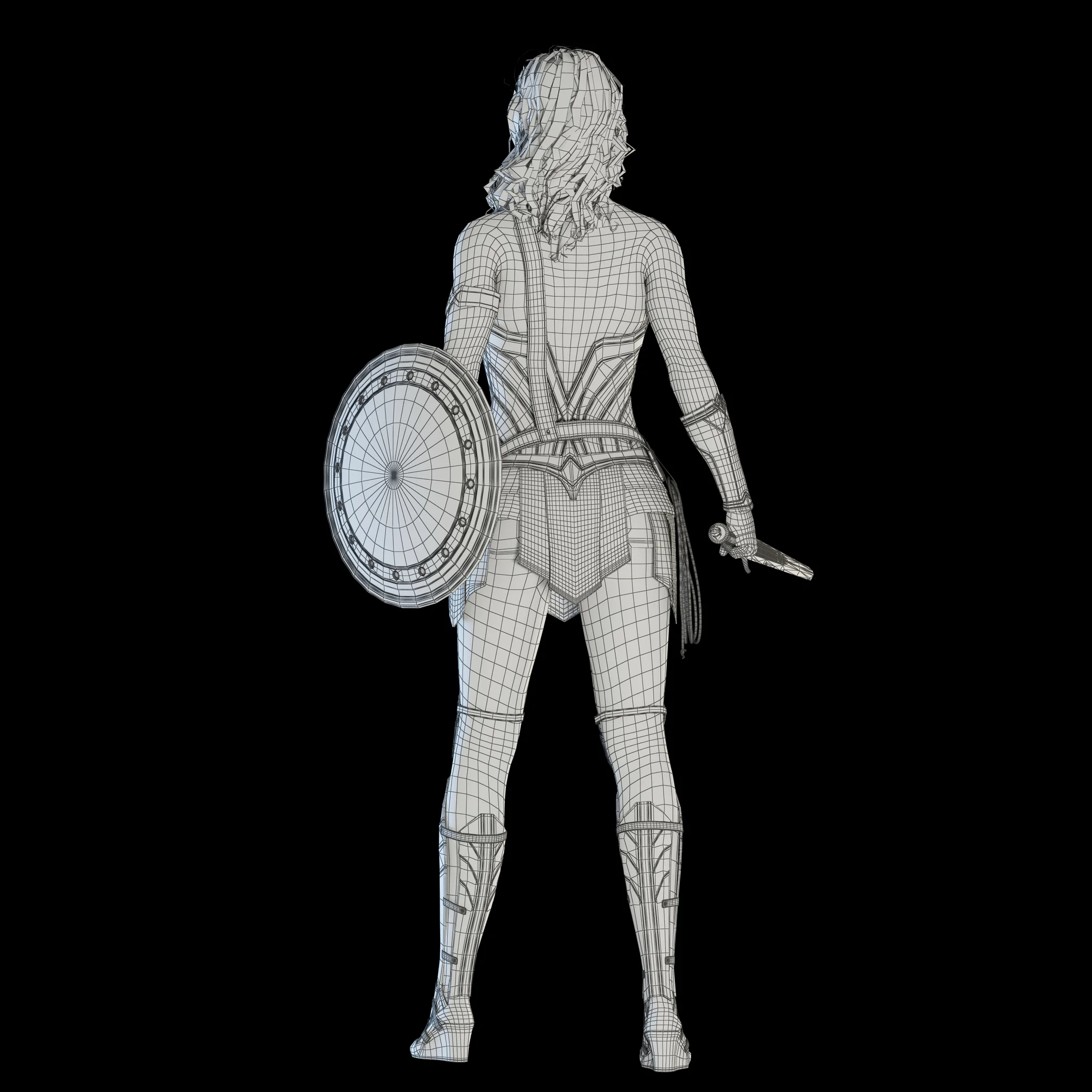 Wonder Woman — 3D model preview 18