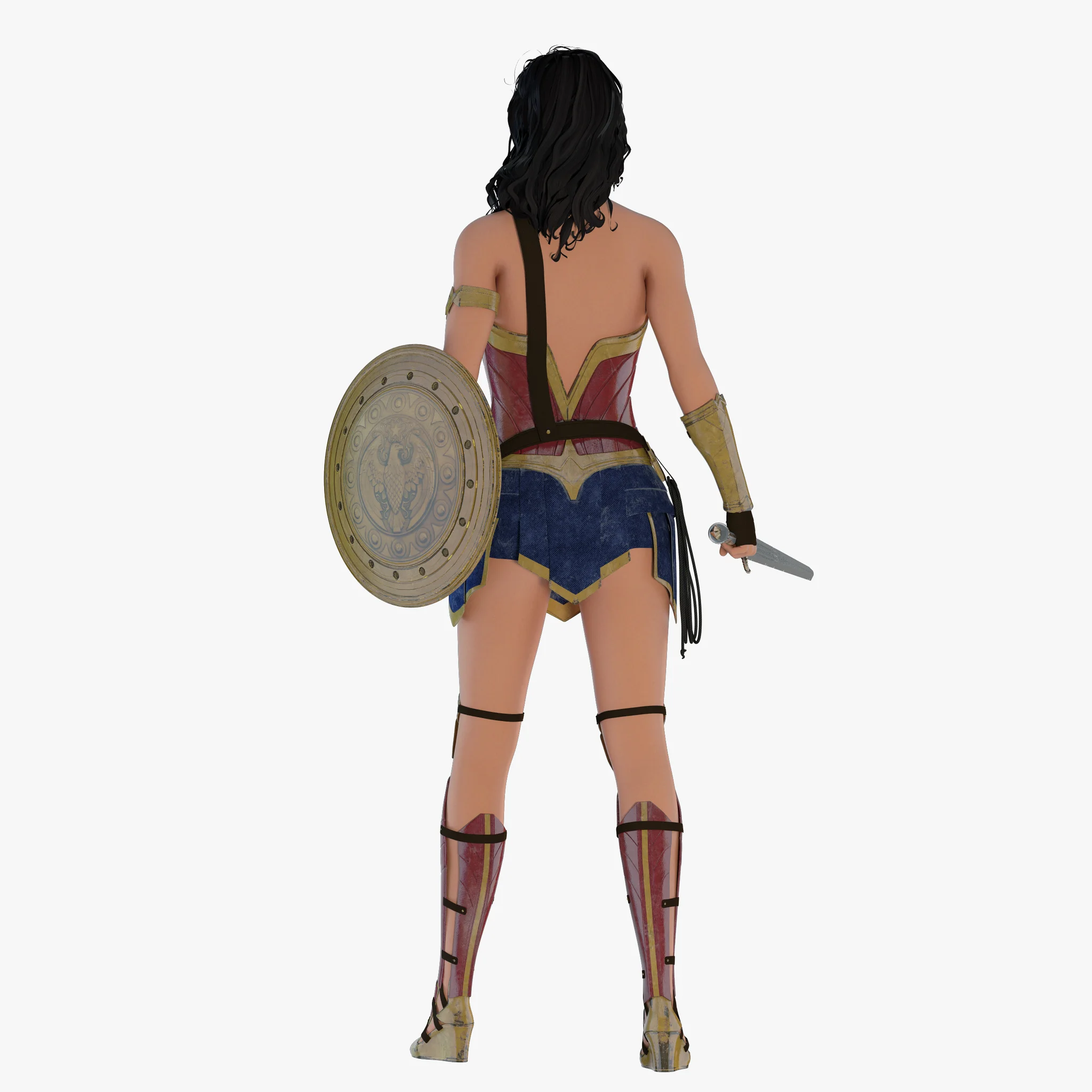 Wonder Woman — 3D model preview 19