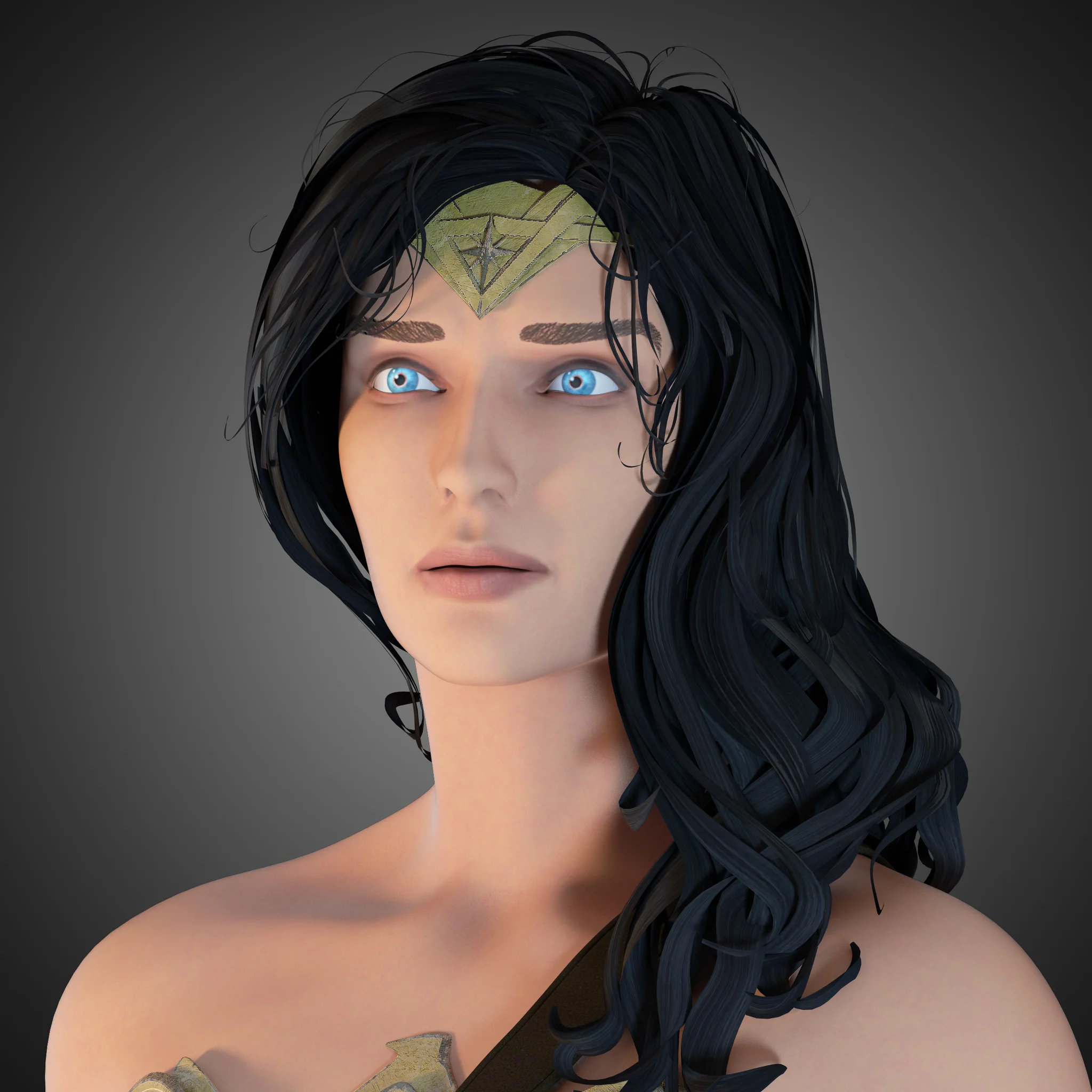 Wonder Woman — 3D model preview 20