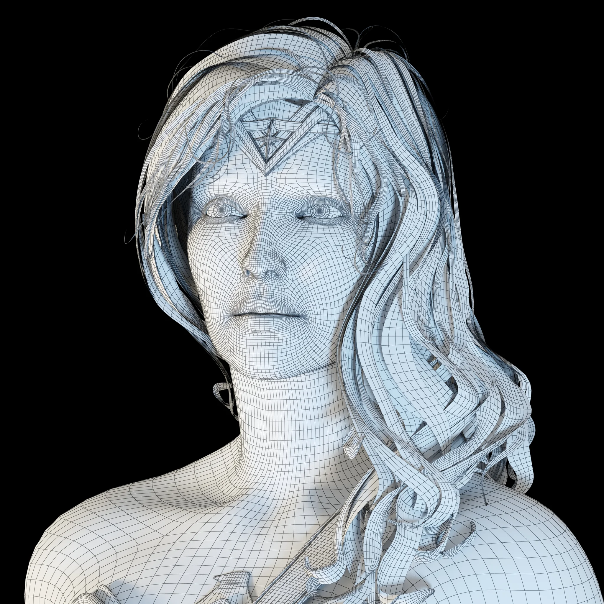 Wonder Woman — 3D model preview 21
