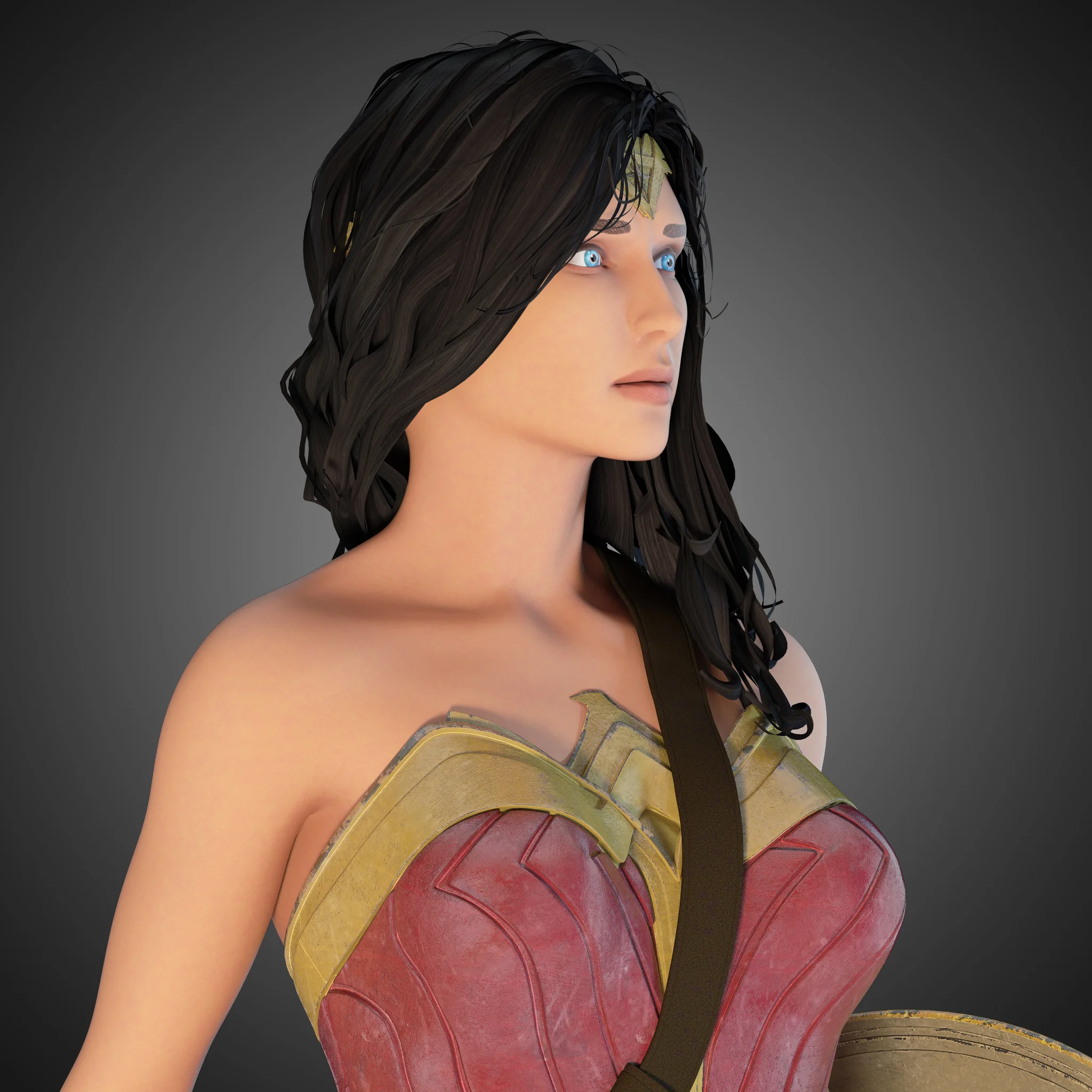 Wonder Woman — 3D model preview 23