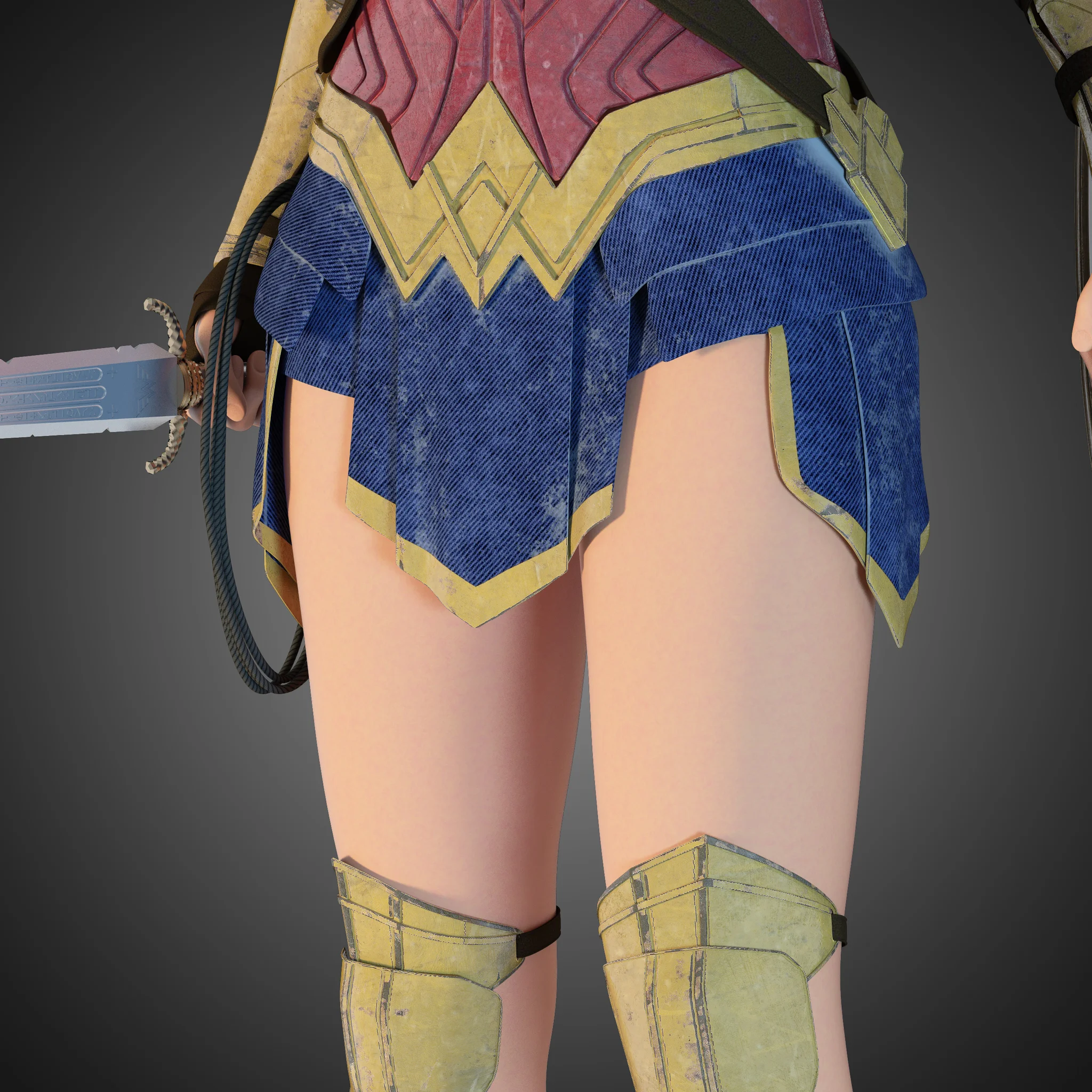 Wonder Woman — 3D model preview 27