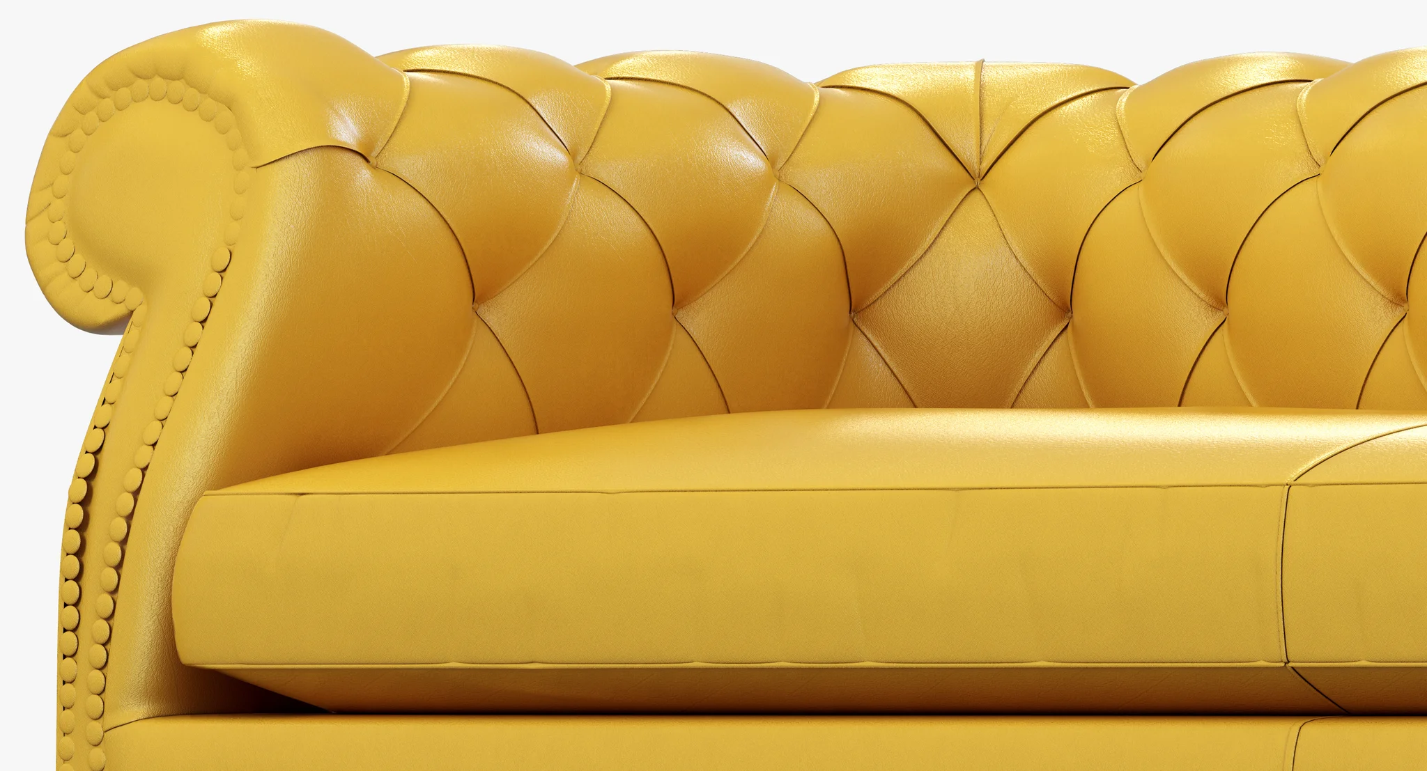 Baxter Diana Chester Sofa — 3D model preview 4
