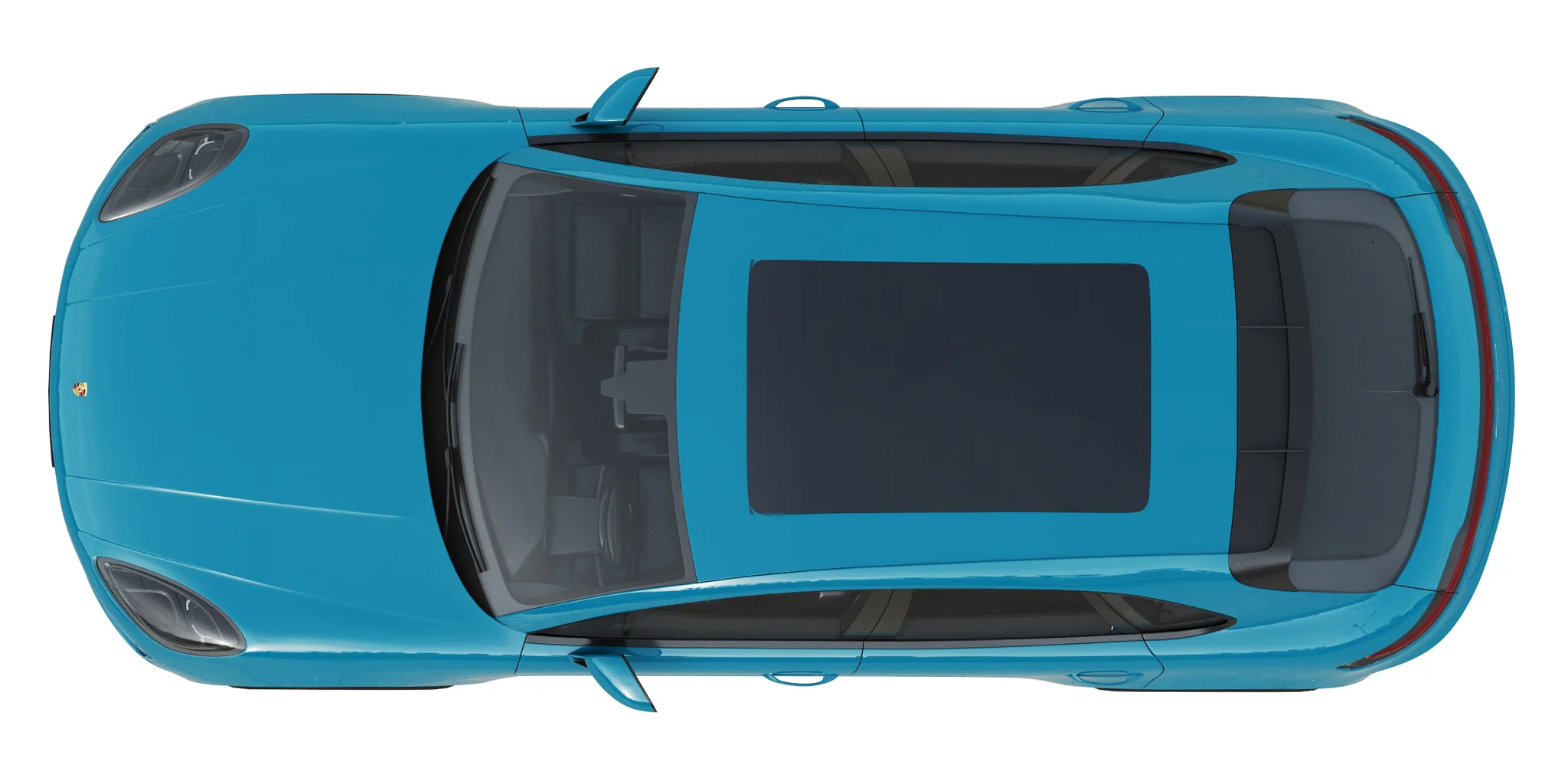 Porsche Macan Turbo, 3D model preview 31