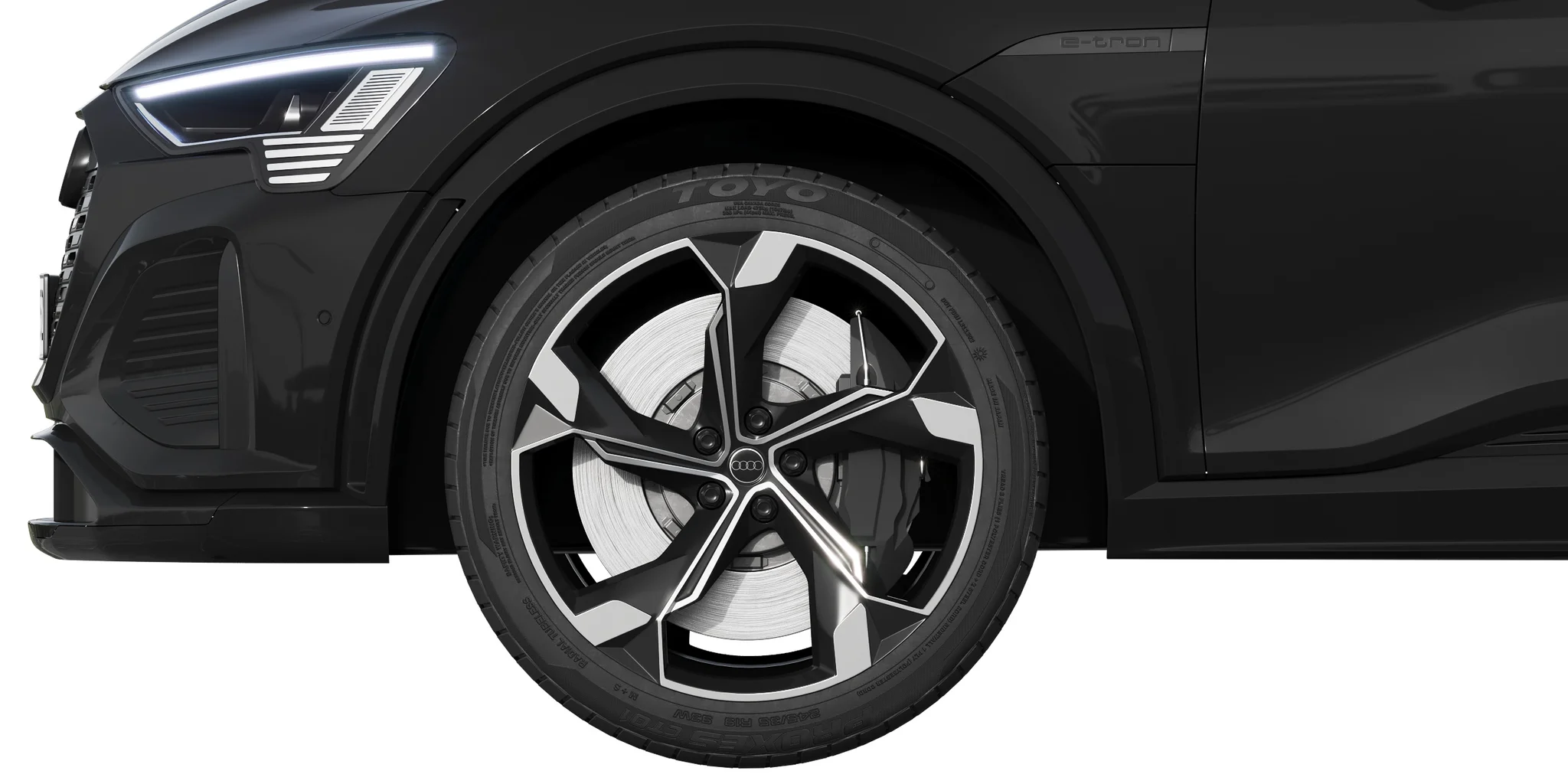 Audi SQ8 E Tron Quattro, 3D model preview 1