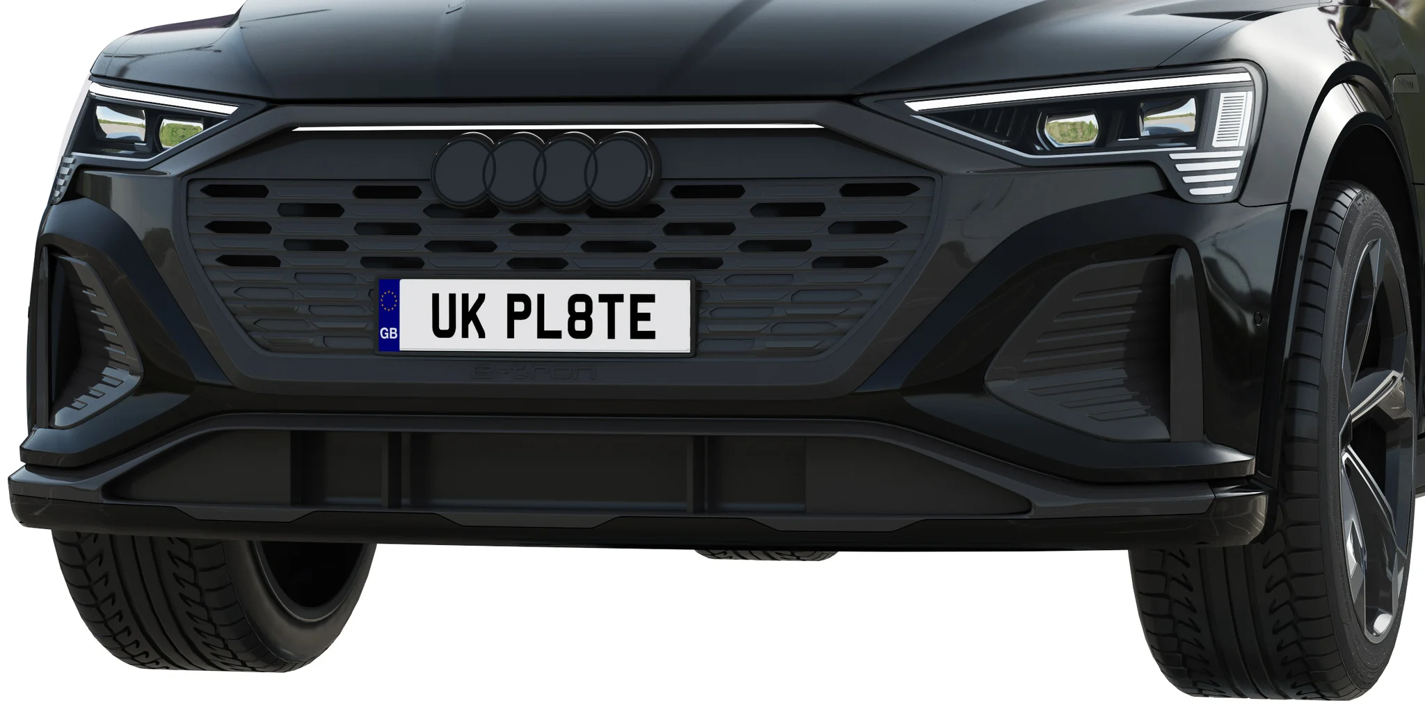 Audi SQ8 E Tron Quattro, 3D model preview 4