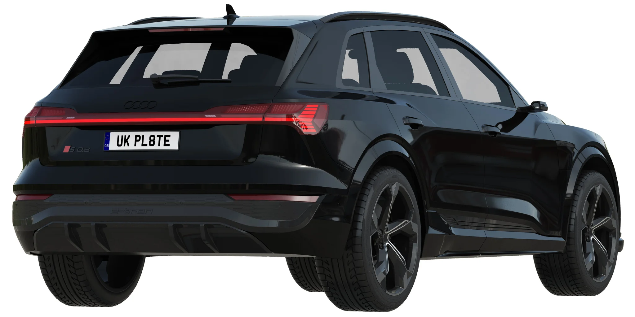 Audi SQ8 E Tron Quattro, 3D model preview 9