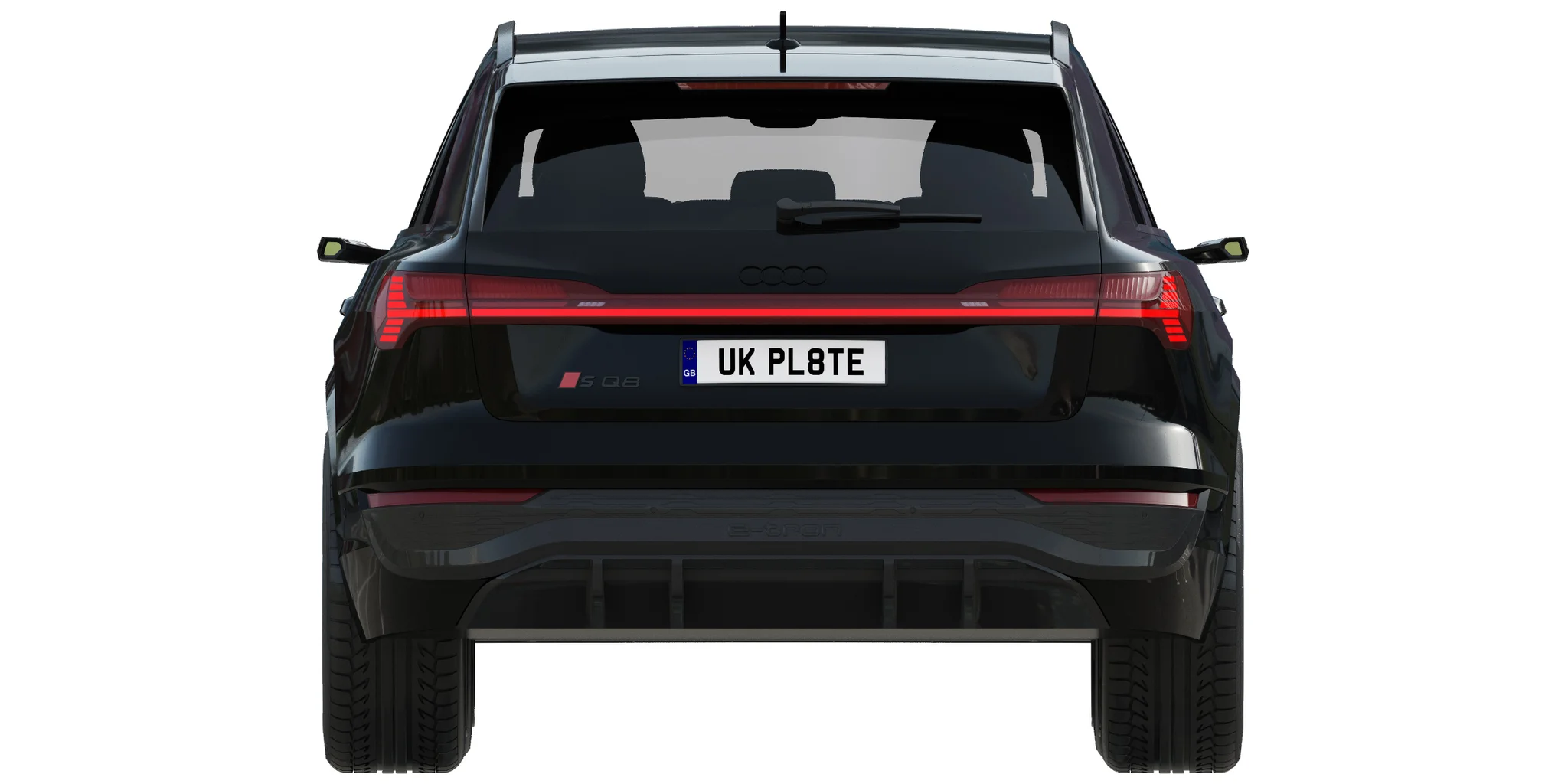 Audi SQ8 E Tron Quattro, 3D model preview 11