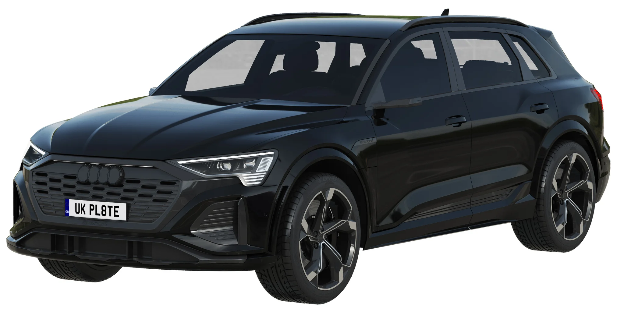 Audi SQ8 E Tron Quattro, 3D model preview 13