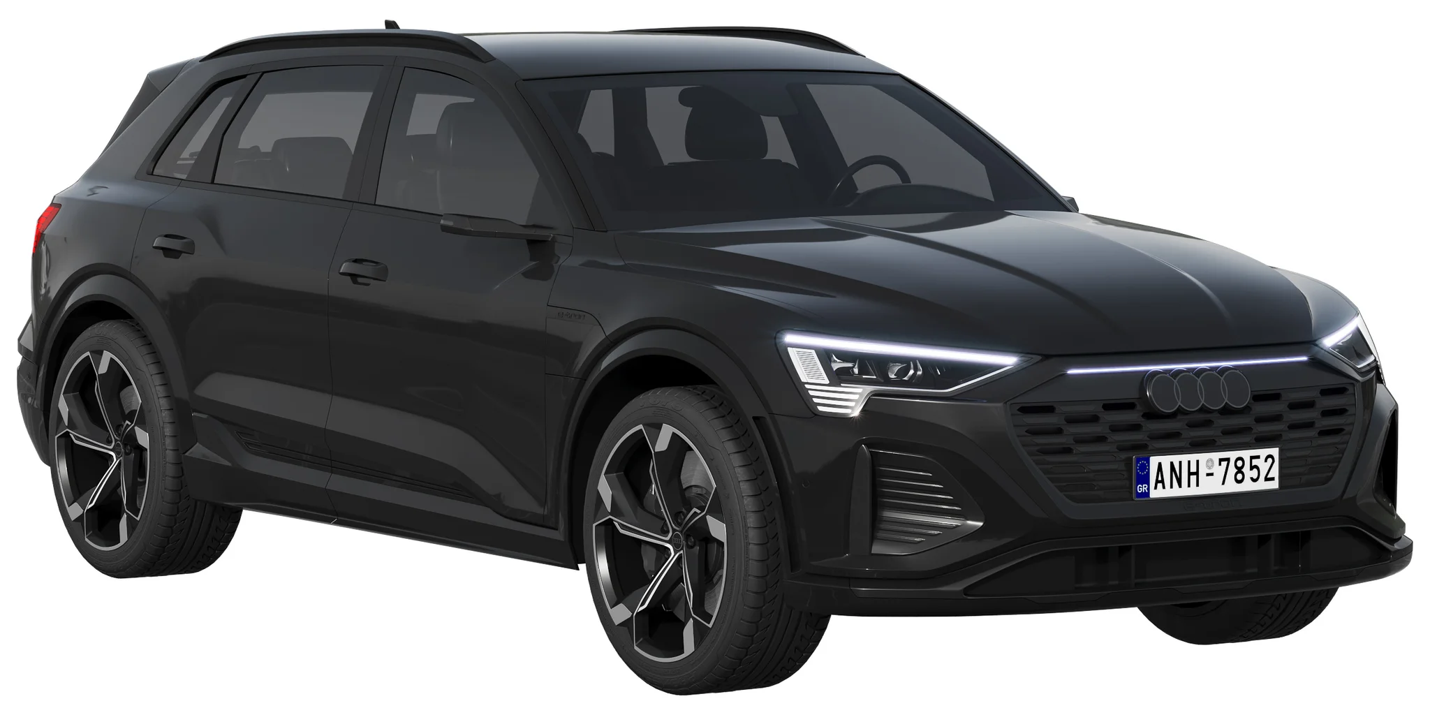 Audi SQ8 E Tron Quattro, 3D model preview 15