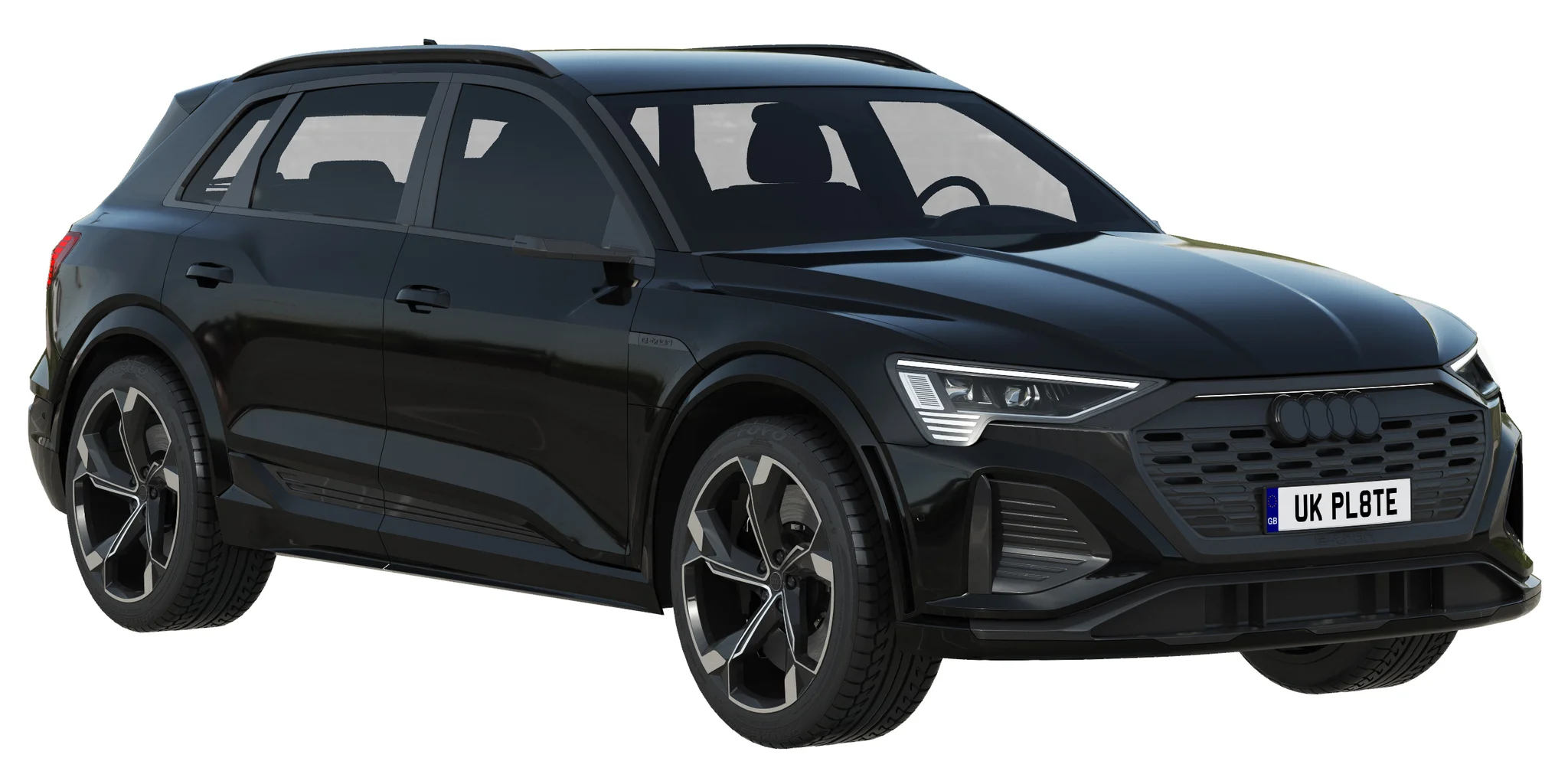 Audi SQ8 E Tron Quattro, 3D model preview 19