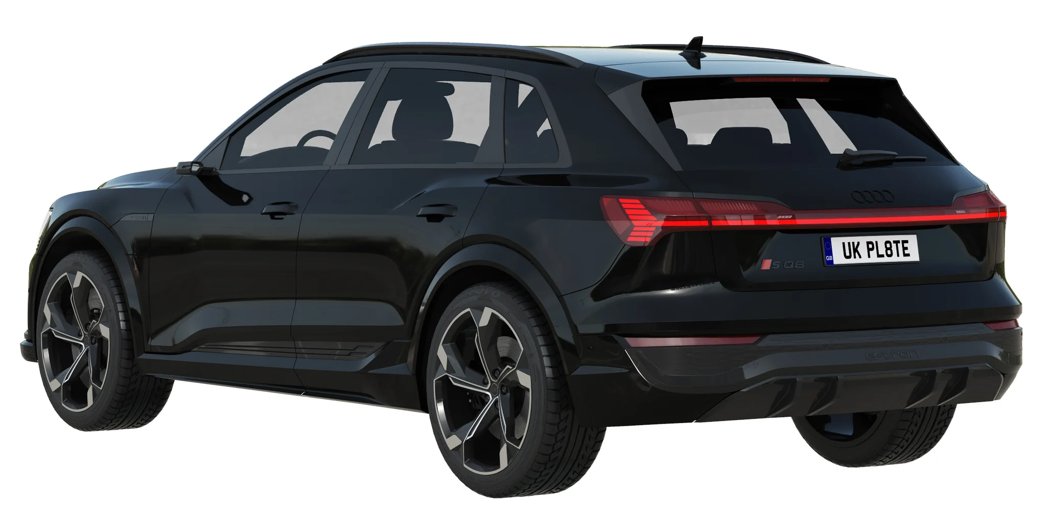 Audi SQ8 E Tron Quattro, 3D model preview 24