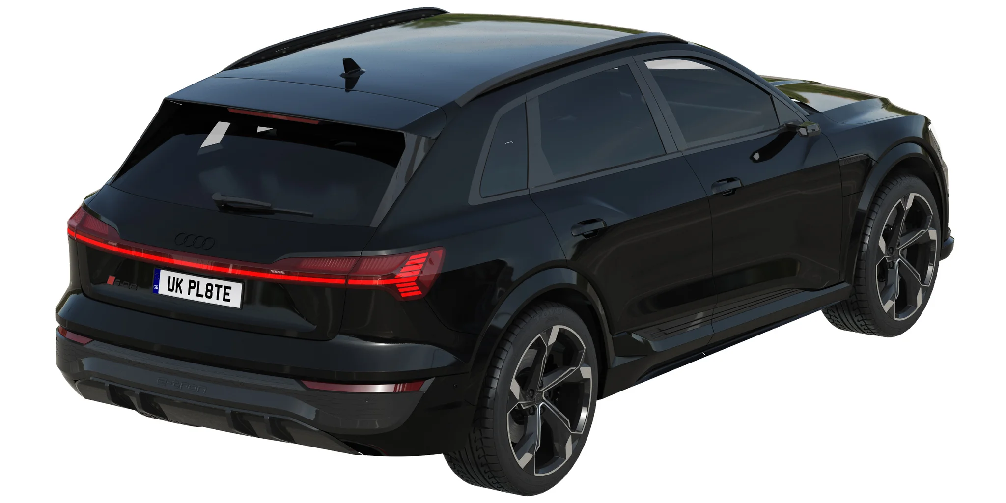 Audi SQ8 E Tron Quattro, 3D model preview 37