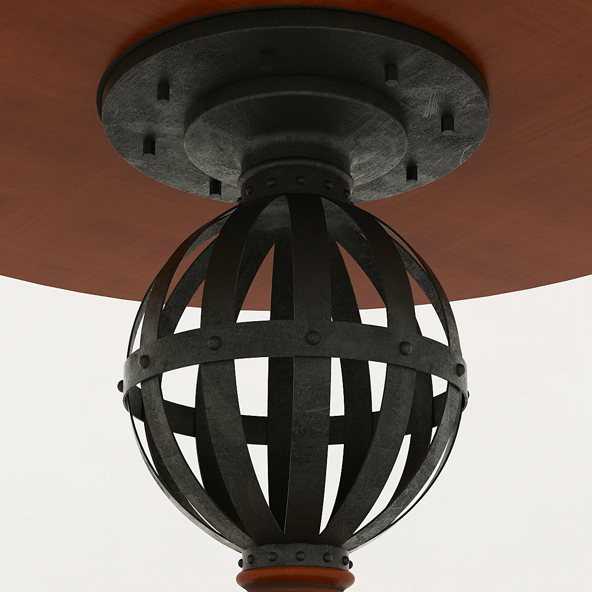 Stanley Furniture European Farmhouse Provencal Gardens Table — 3D model preview 1