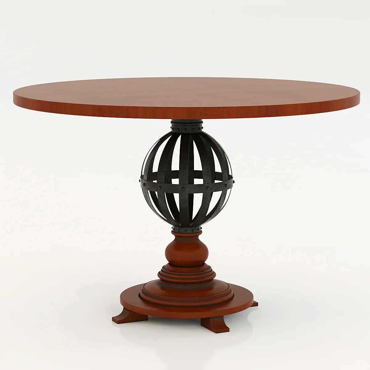 Stanley Furniture European Farmhouse Provencal Gardens Table — 3D model preview 2