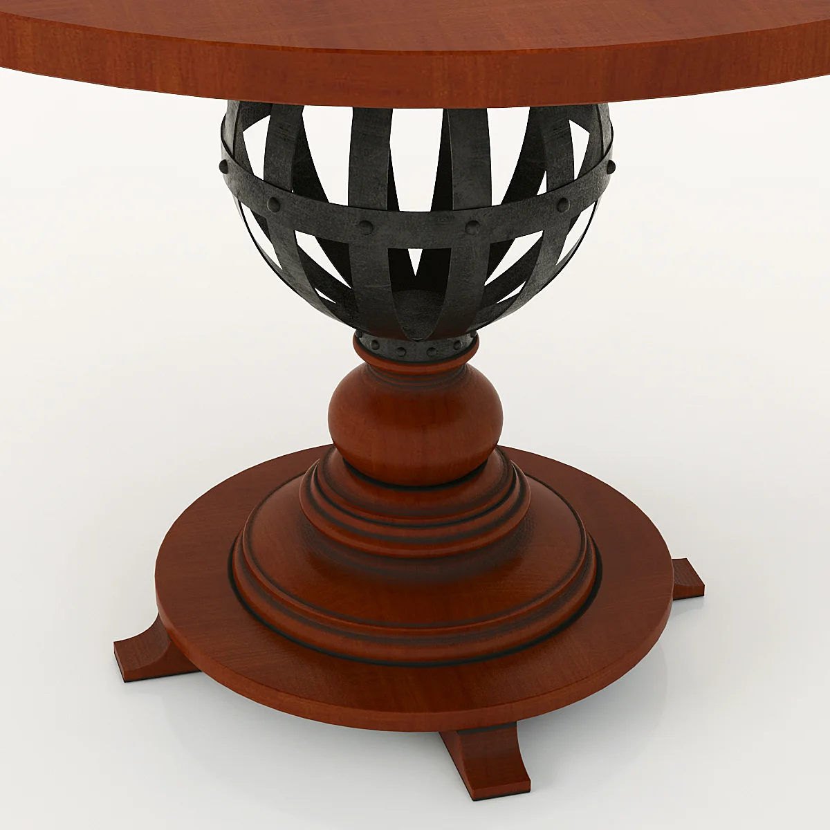 Stanley Furniture European Farmhouse Provencal Gardens Table — 3D model preview 3