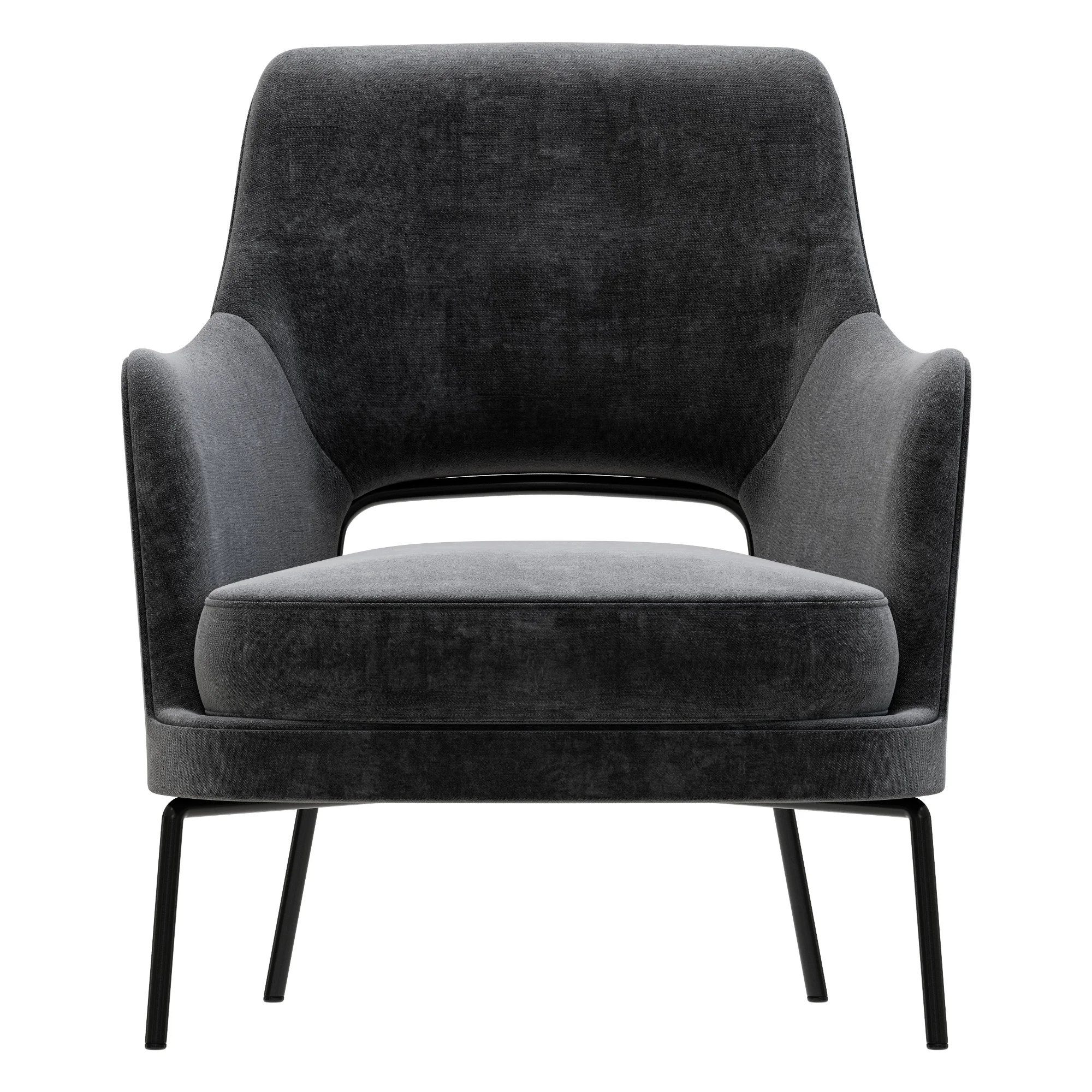 Flexform Joyce Armchair — 3D model preview 6