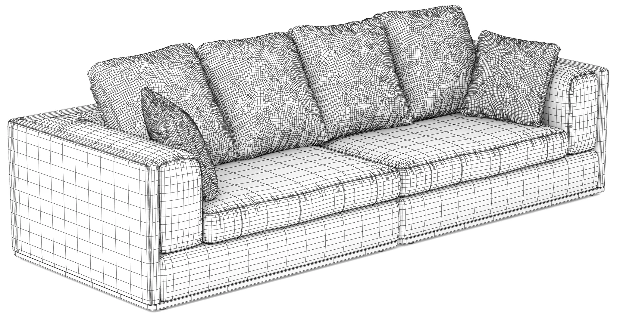 Eichholtz Sofa Vermont — 3D model preview 8