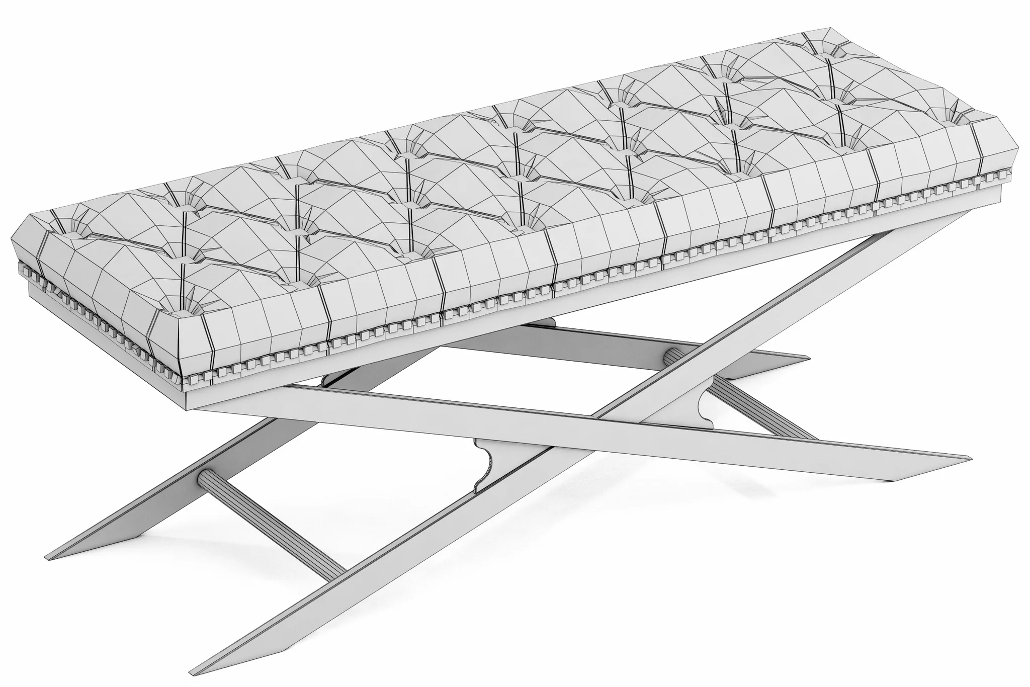 Eichholtz Bench Bruno — 3D model preview 8