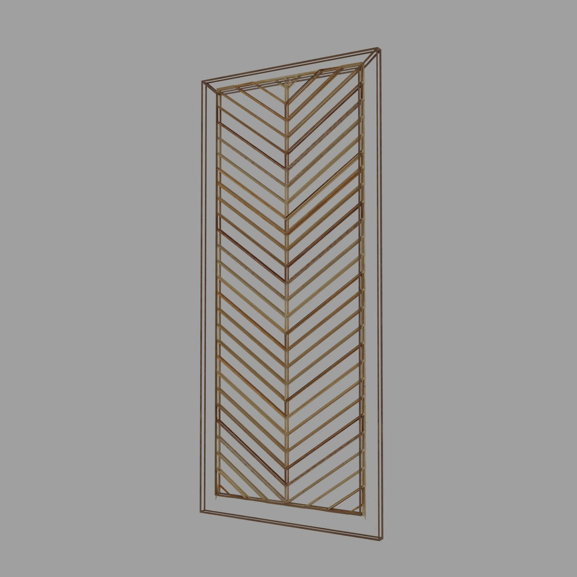 Sliding Door MDF 3 Set, 3D model preview 11