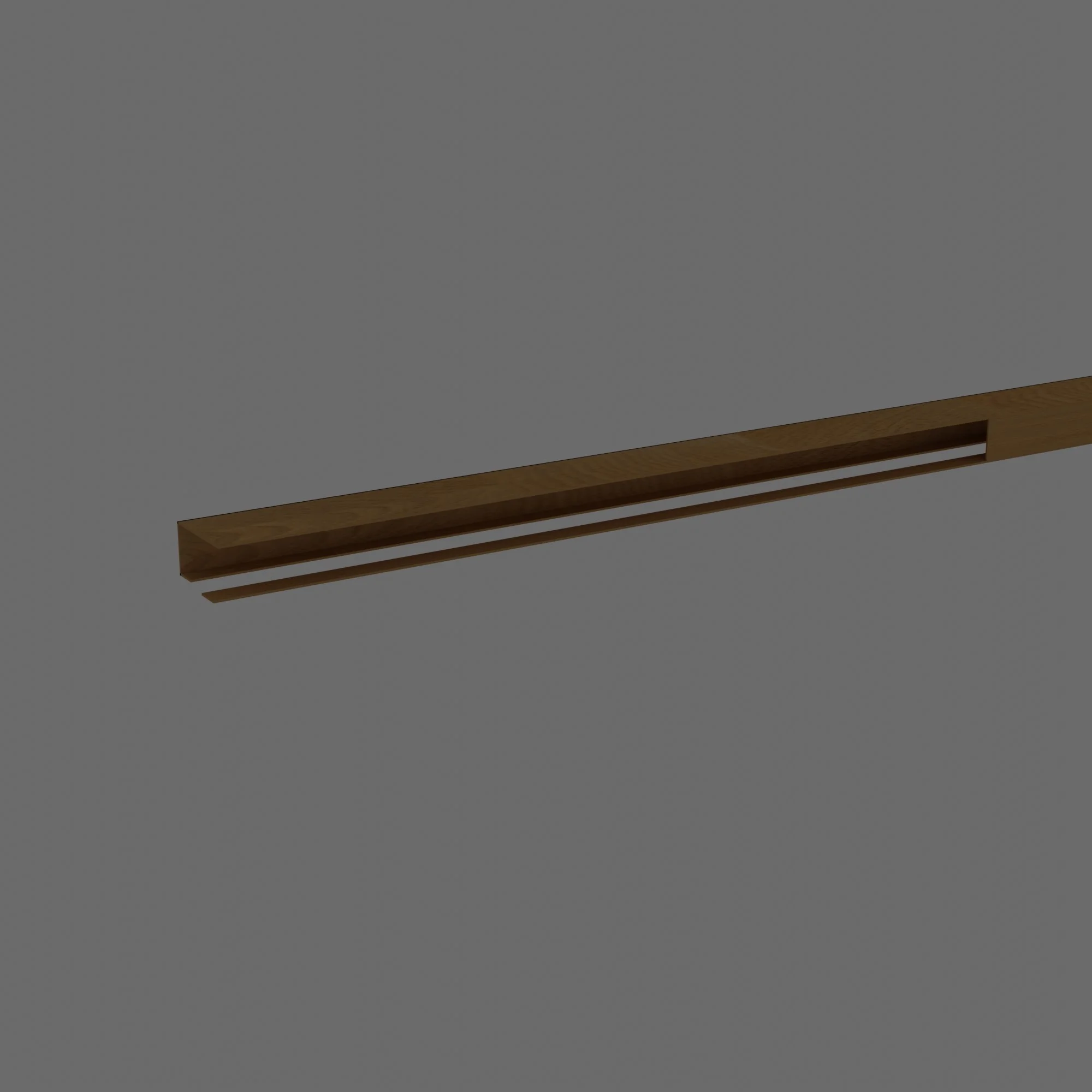Sliding Door MDF 3 Set, 3D model preview 6