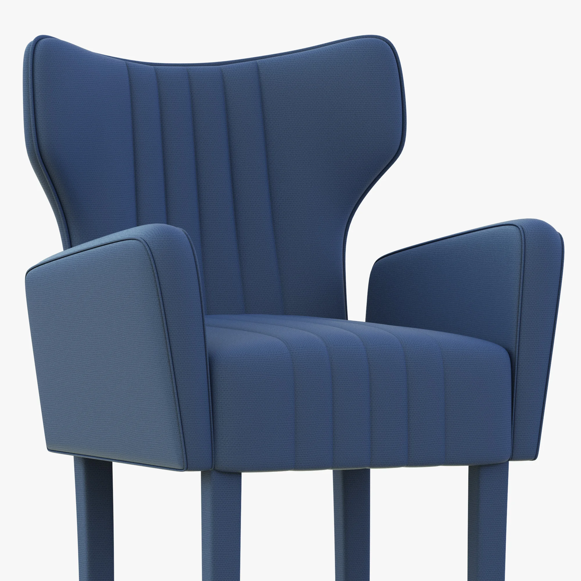 Brabbu Davis Bar Chair — 3D model preview 4