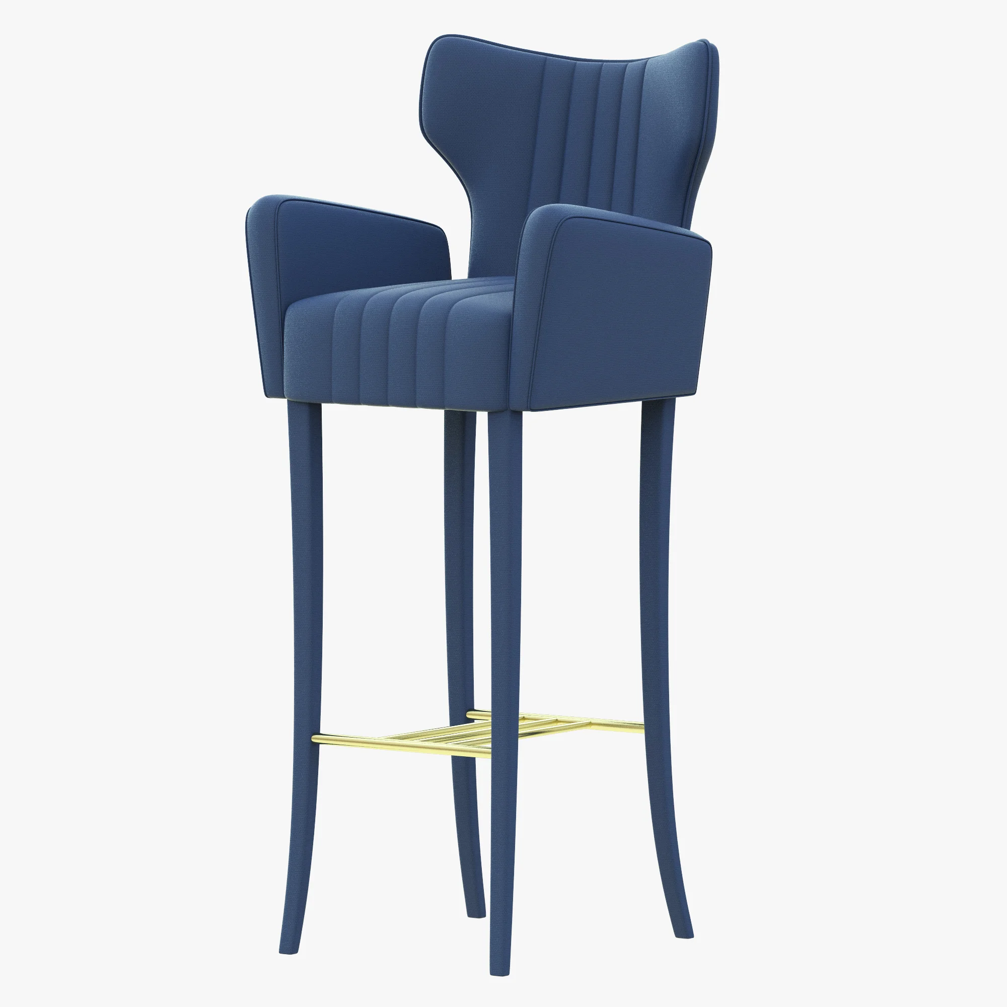 Brabbu Davis Bar Chair — 3D model preview 8