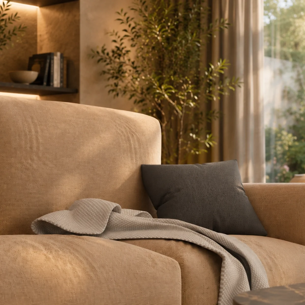 Modern Fabric Sofa