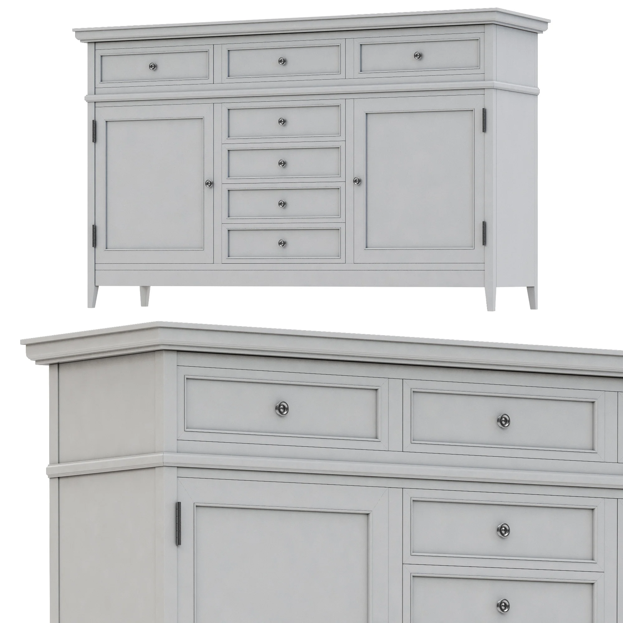 Dantone Home Drawer 5 — 3D model preview 1