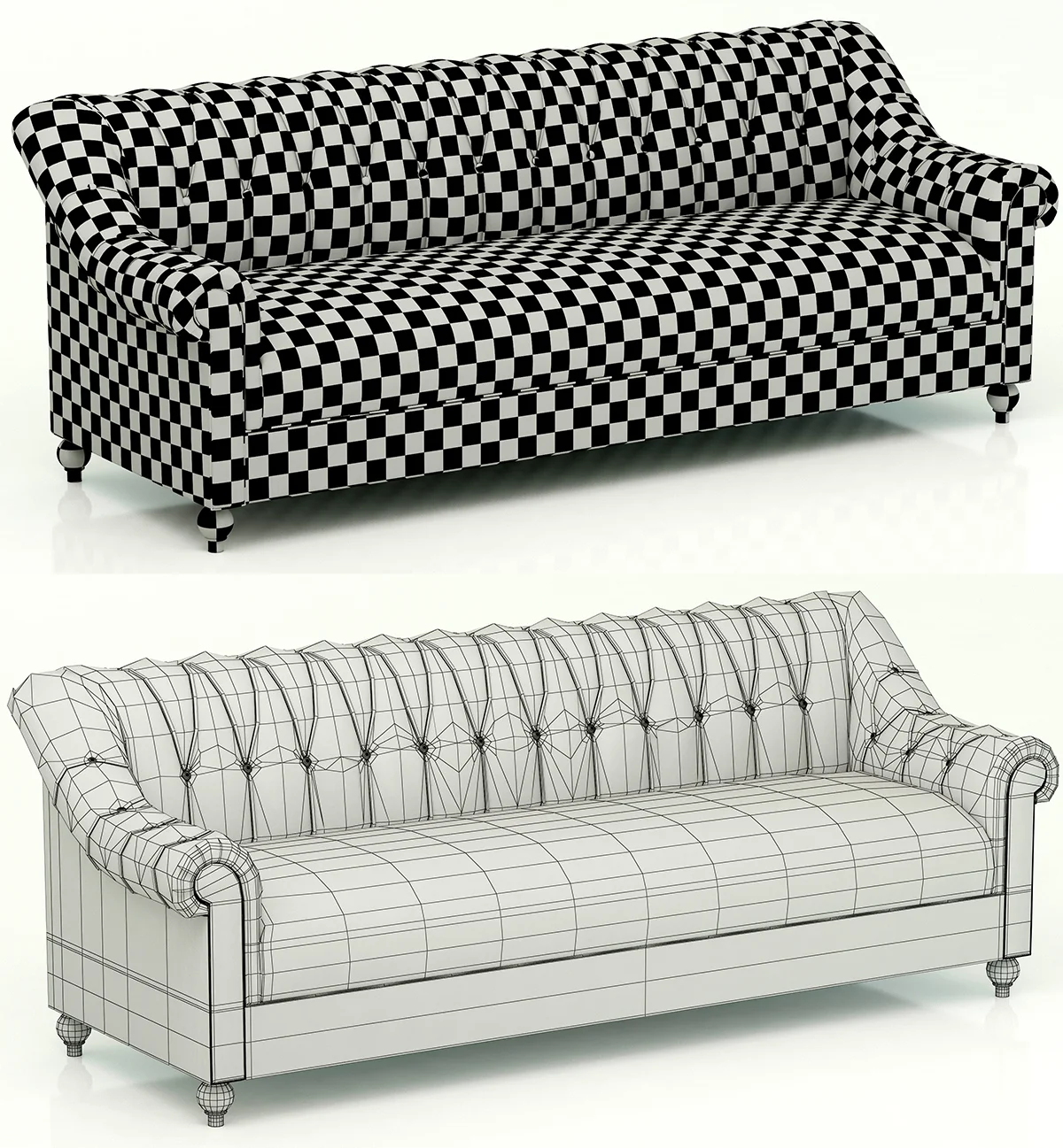 Eichholtz Sofa Brian — 3D model preview 11