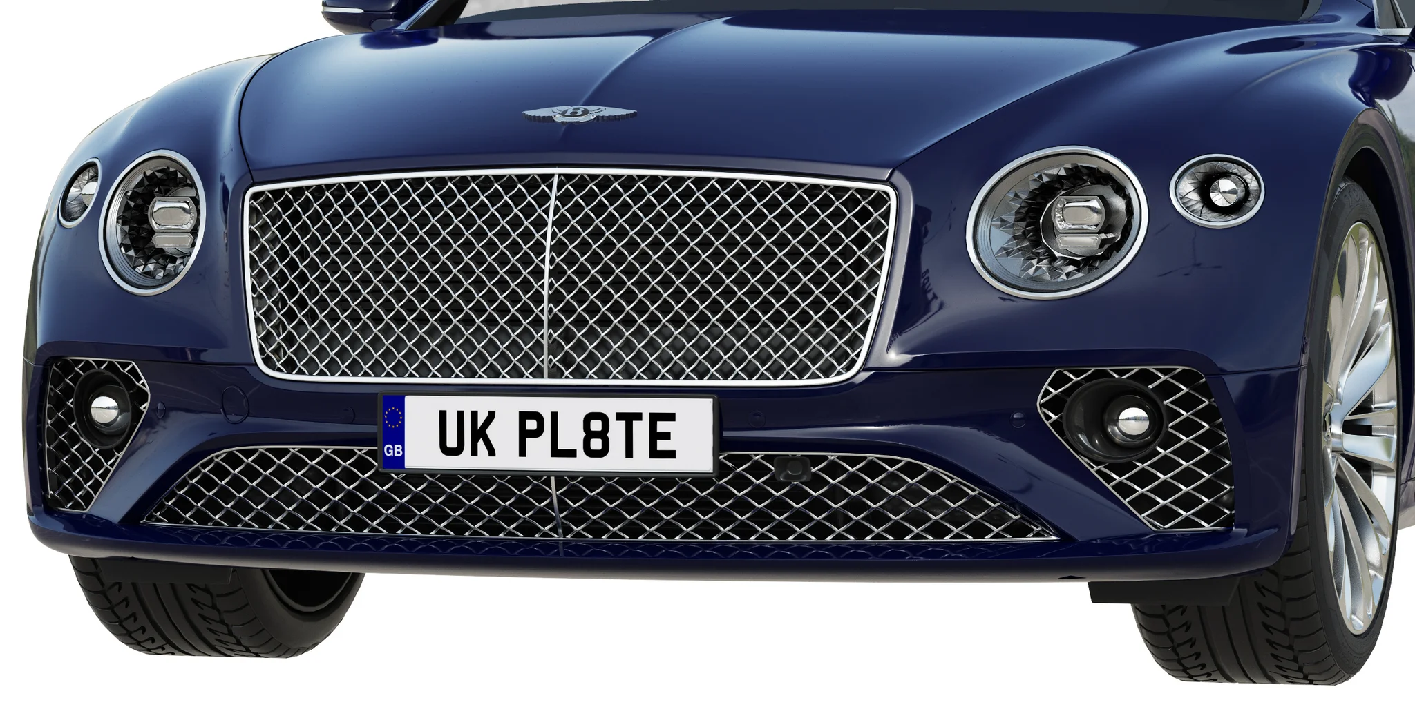 Bentley Continental GT Speed Convertible, 3D model preview 4