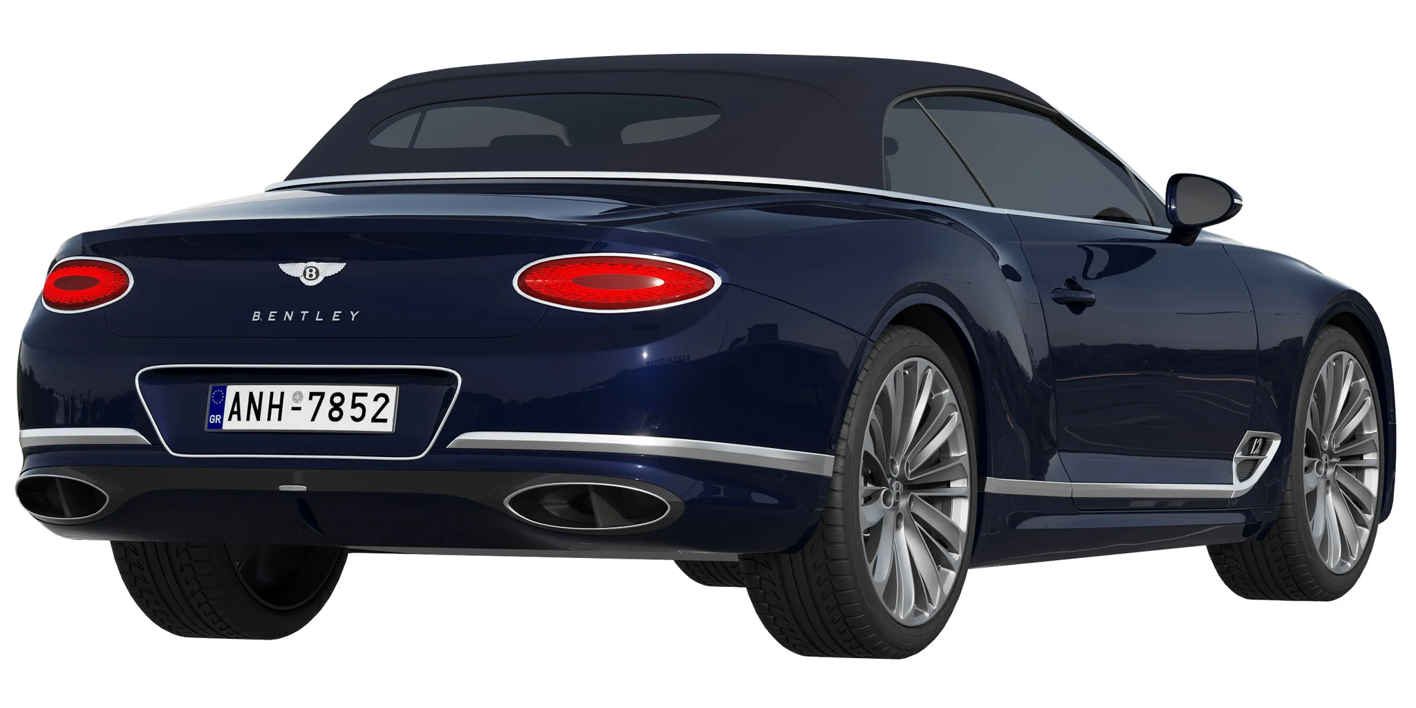 Bentley Continental GT Speed Convertible, 3D model preview 6