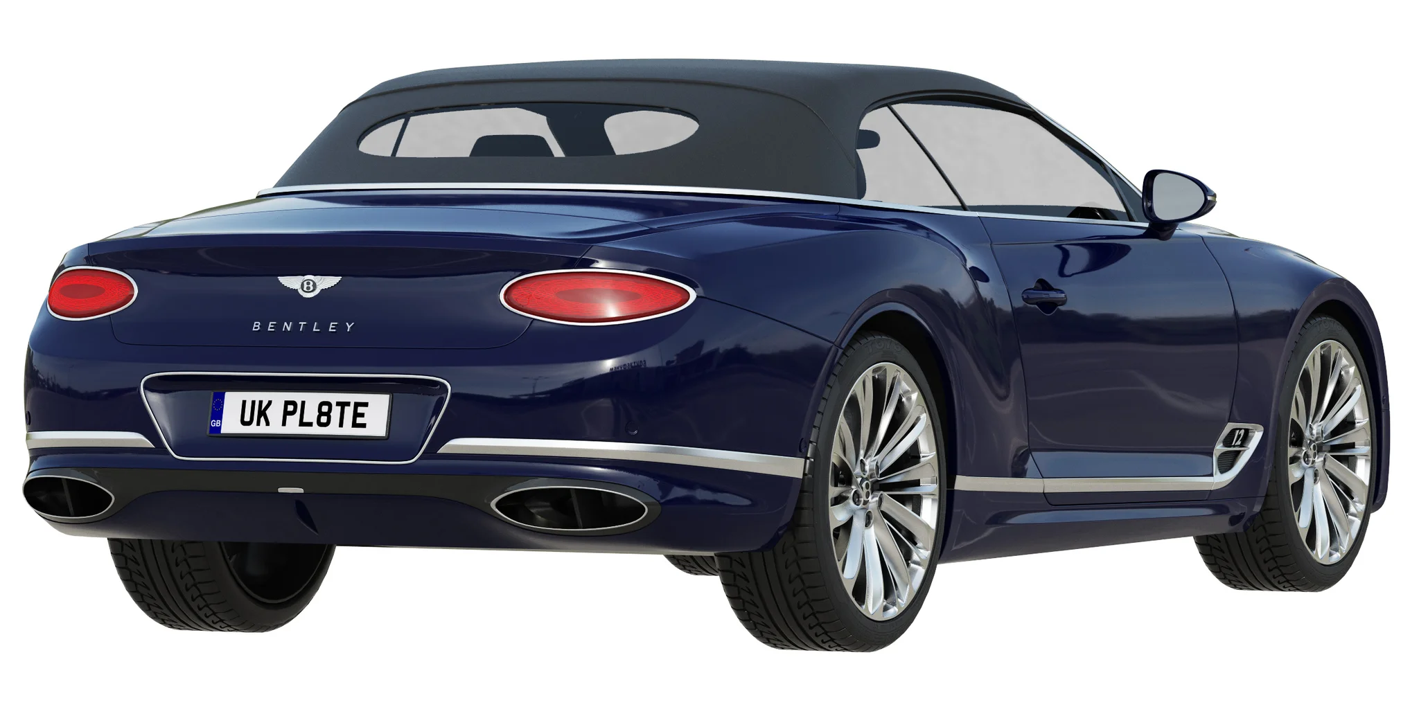 Bentley Continental GT Speed Convertible, 3D model preview 9