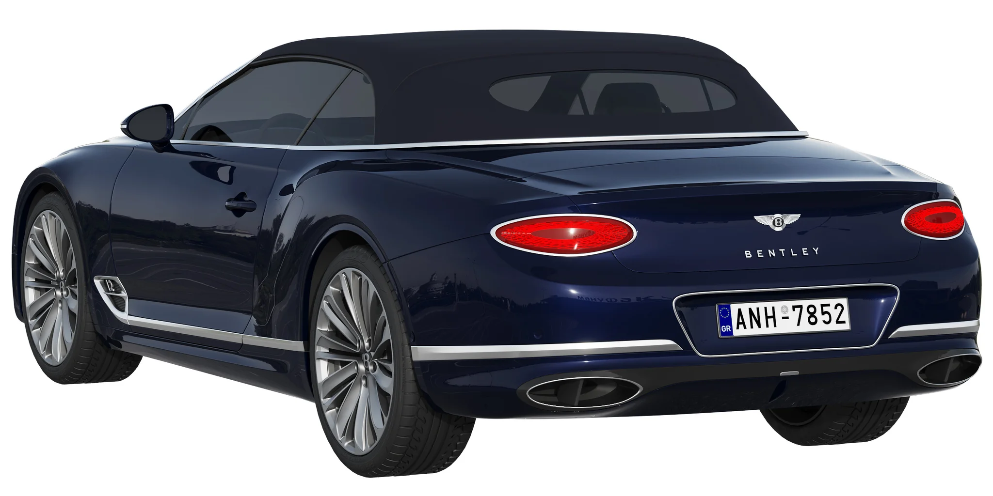 Bentley Continental GT Speed Convertible, 3D model preview 22