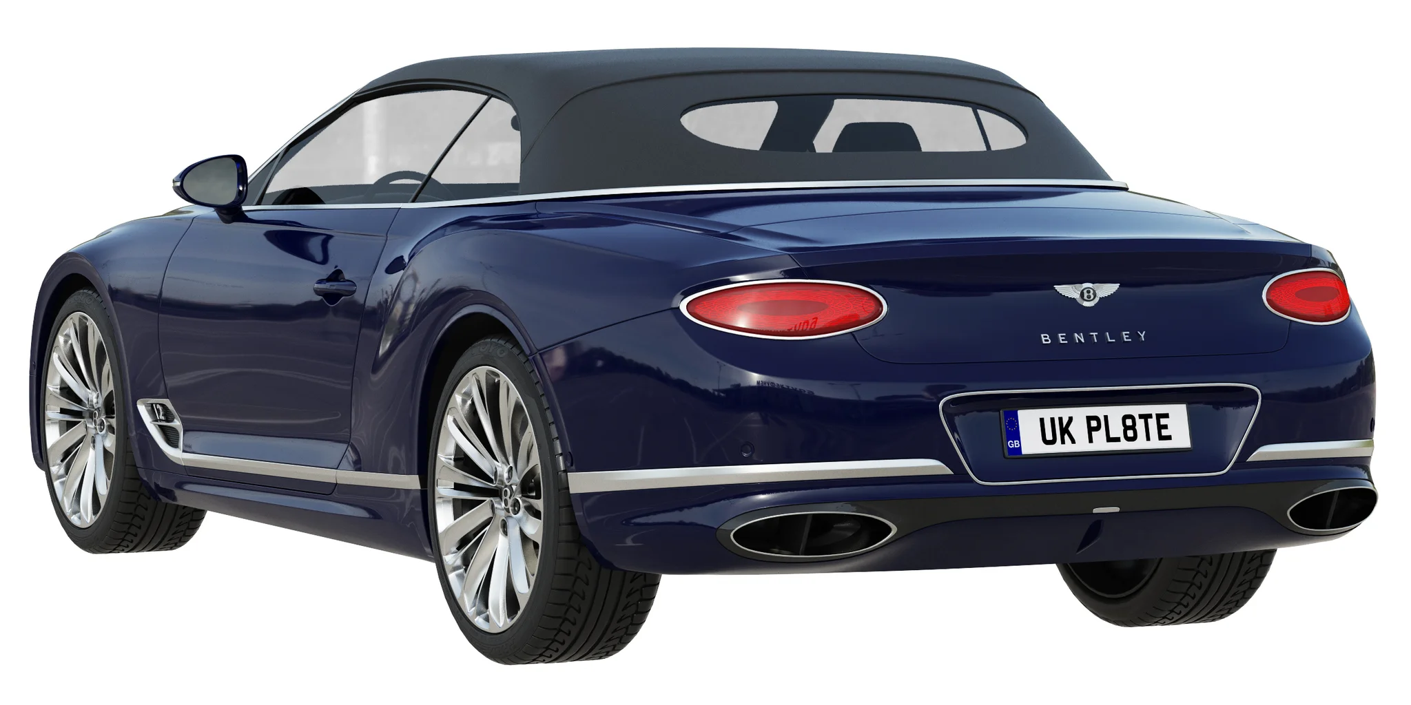 Bentley Continental GT Speed Convertible, 3D model preview 24