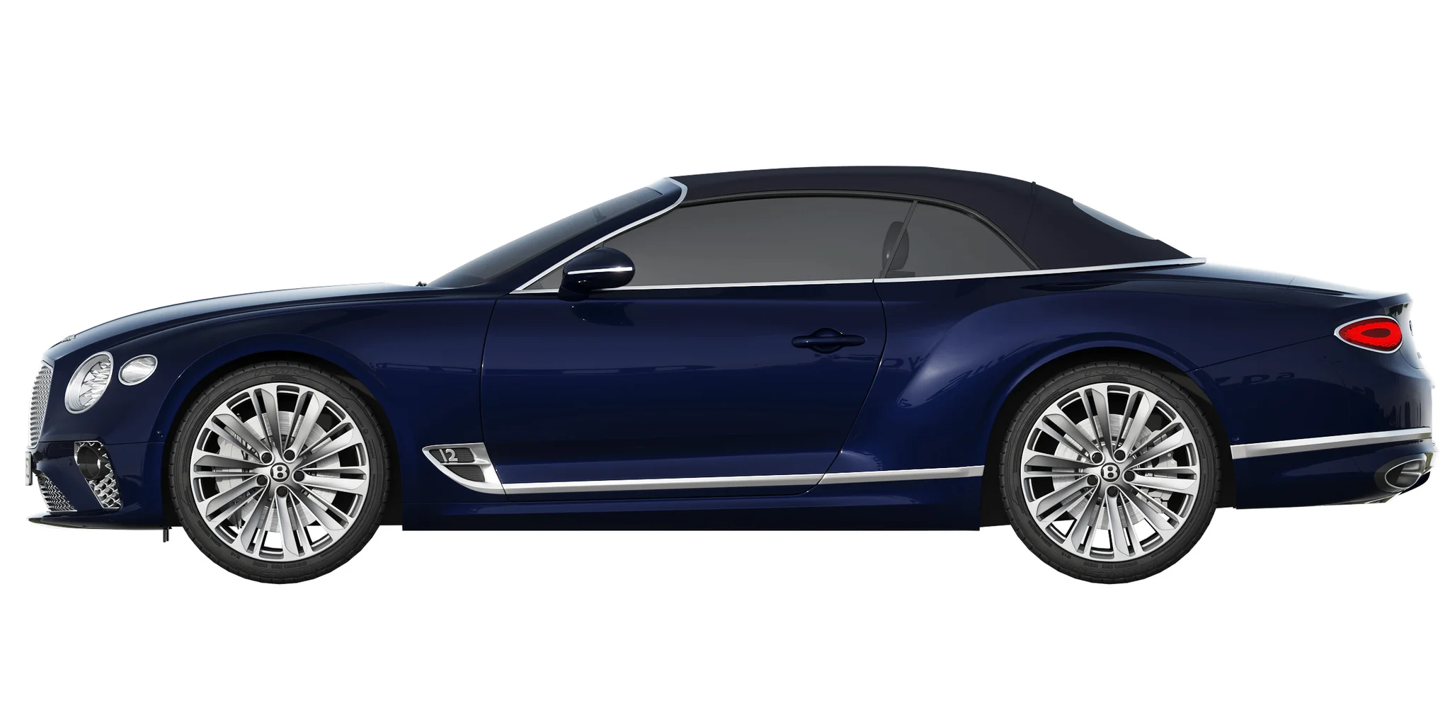 Bentley Continental GT Speed Convertible, 3D model preview 27