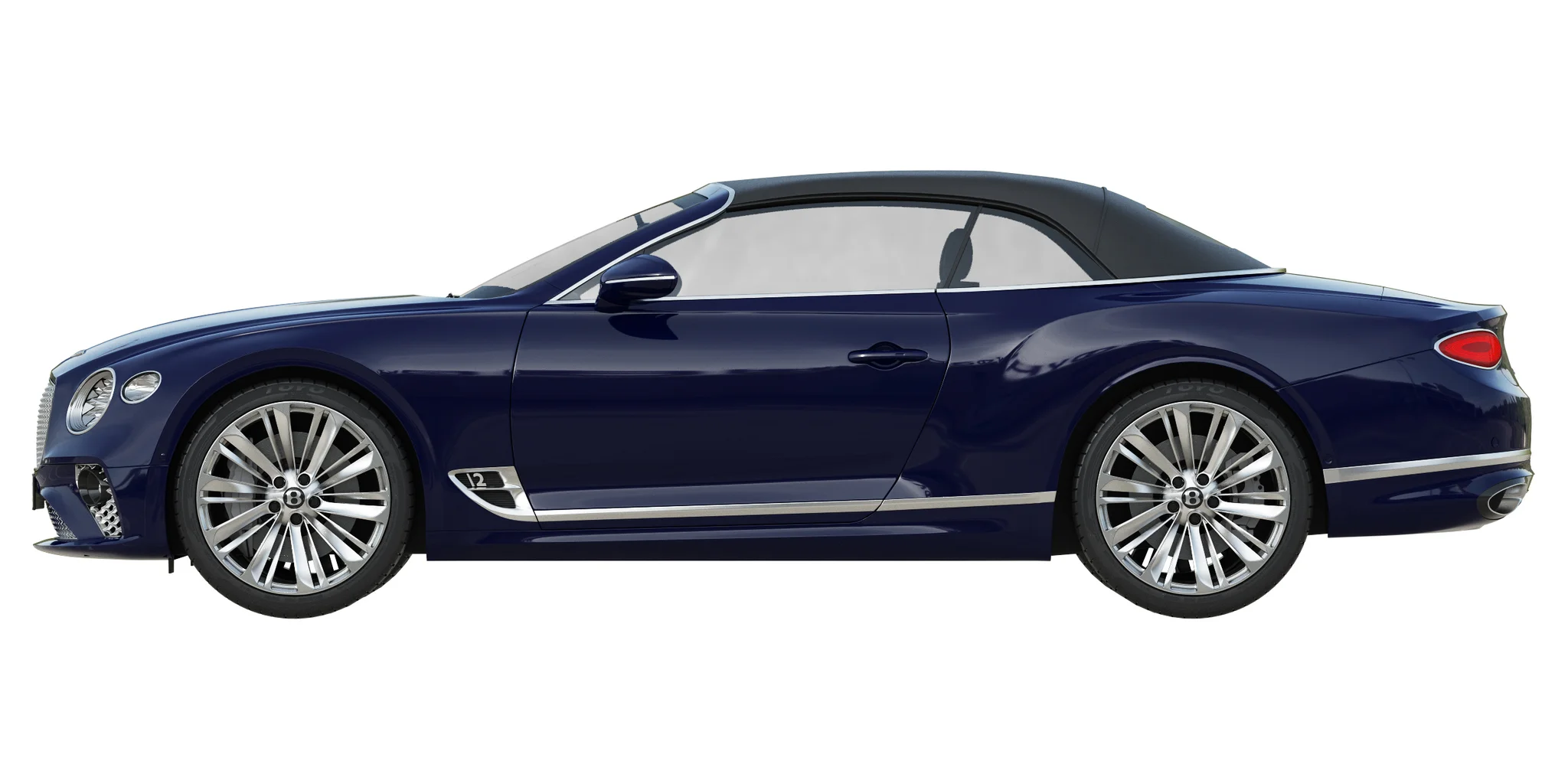Bentley Continental GT Speed Convertible, 3D model preview 29