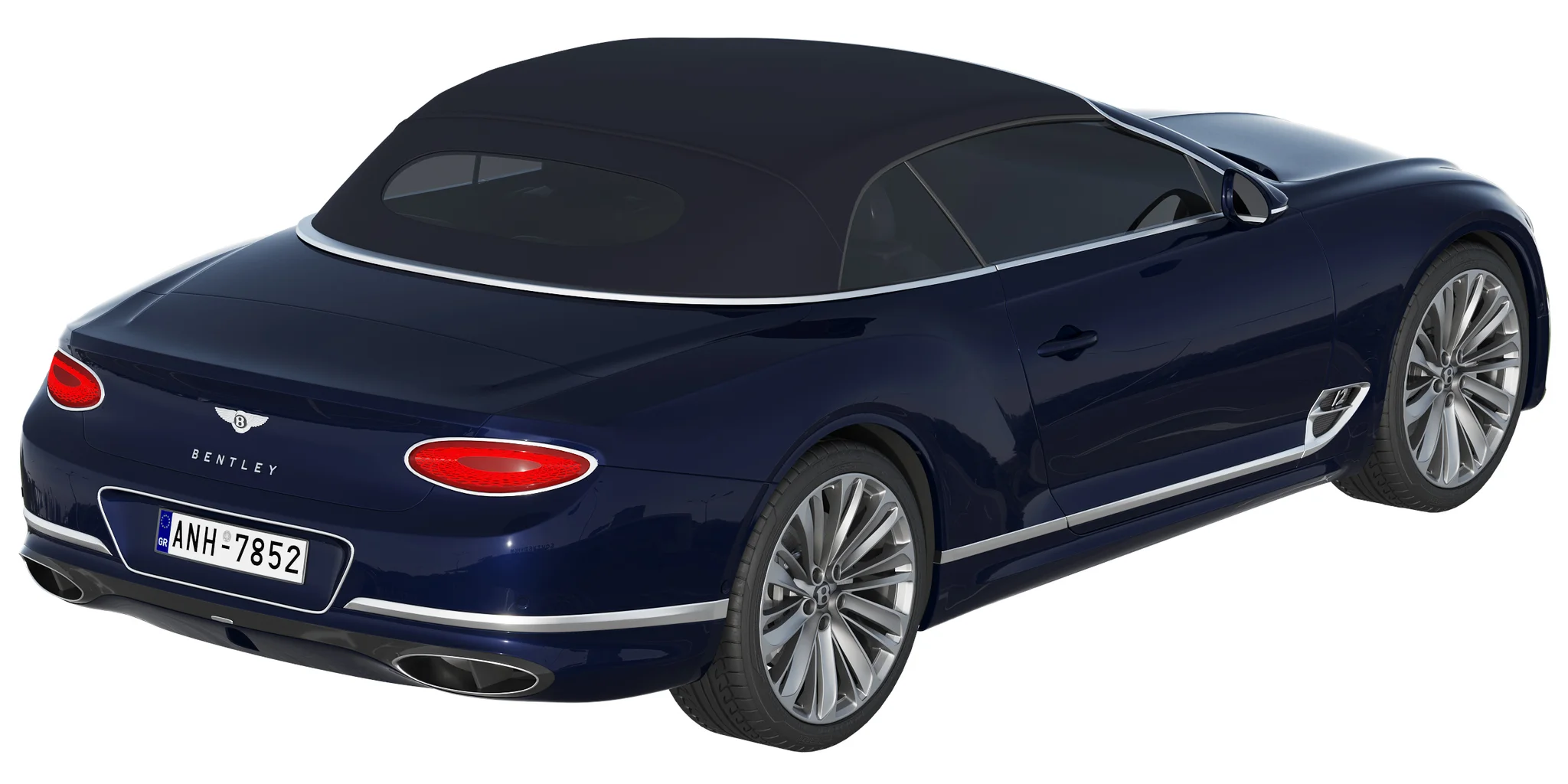 Bentley Continental GT Speed Convertible, 3D model preview 35